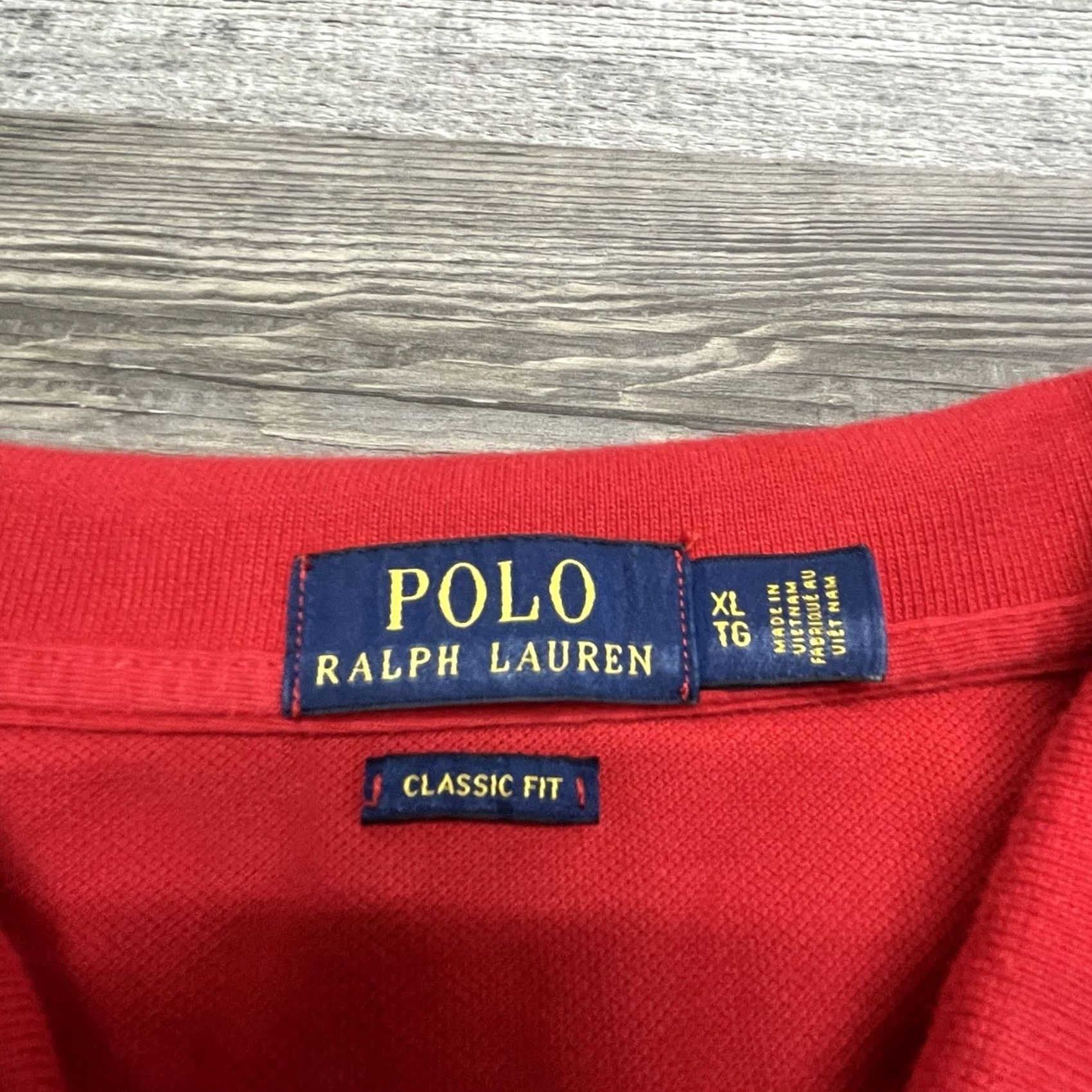 Polo Ralph Lauren Ralph Lauren Polo Shirt Mens XL Classic Fit Red Offshore Sailing Team Pique EUC Size US XL / EU 56 / 4 - 4 Thumbnail