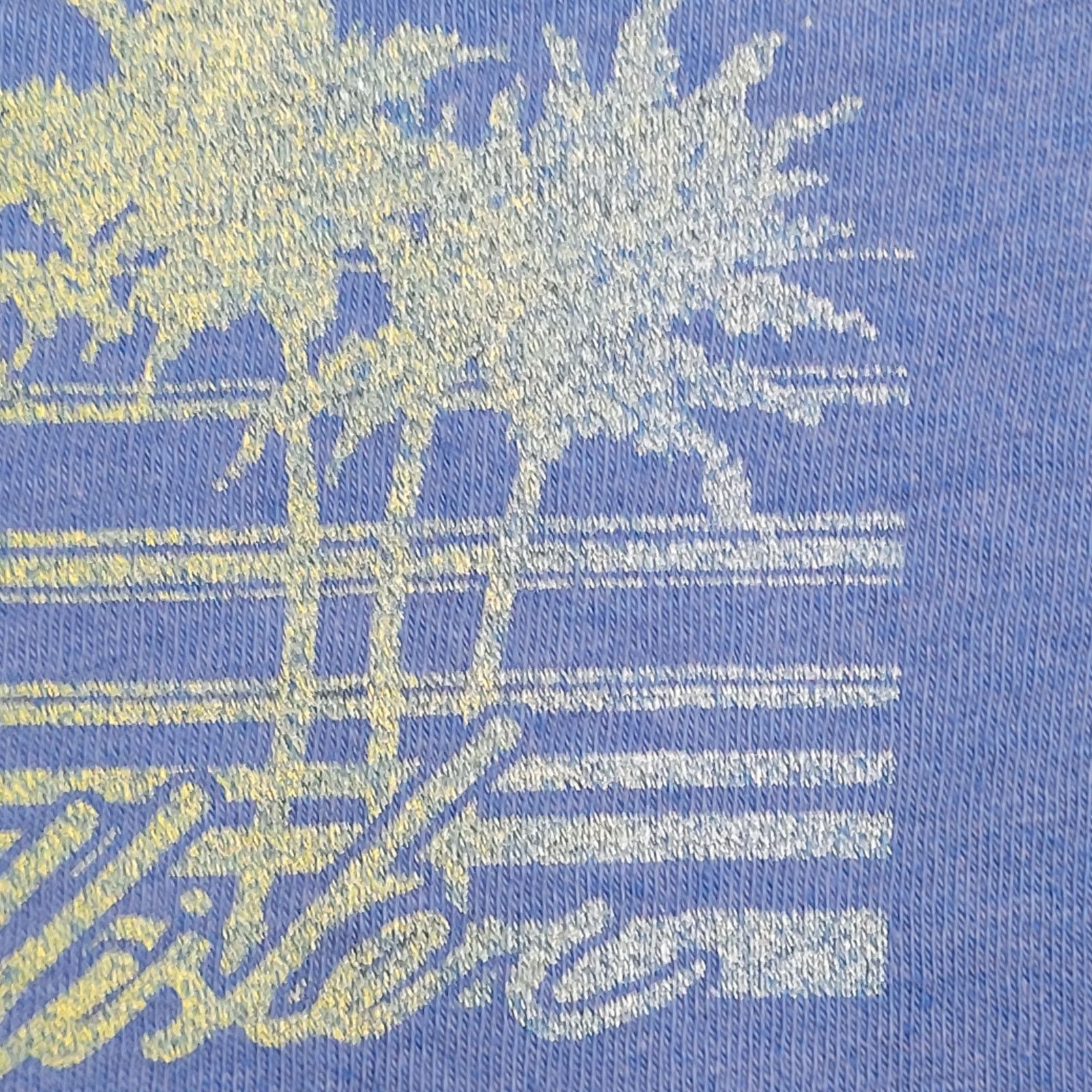 Hollister VTG 80s Hollister of California T-Shirt 2XS/XS Oahu Hawaii Size US XS / EU 42 / 0 - 4 Thumbnail
