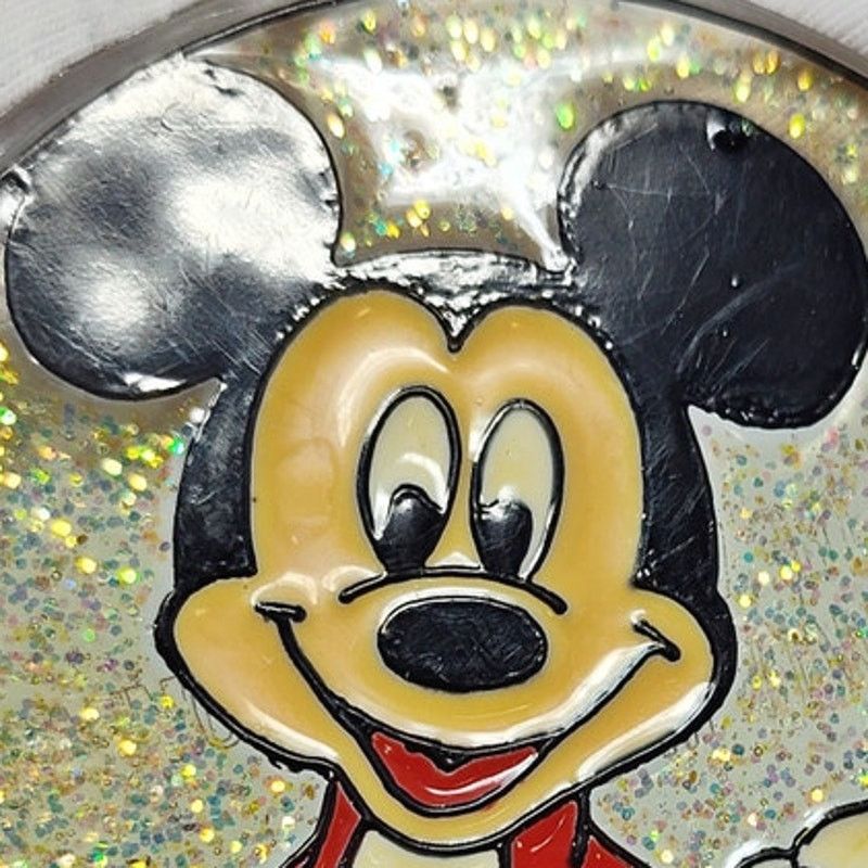 Disney Disney X Monogram Mickey Mouse Gold Glitter Keyring NOS Size ONE SIZE - 3 Thumbnail