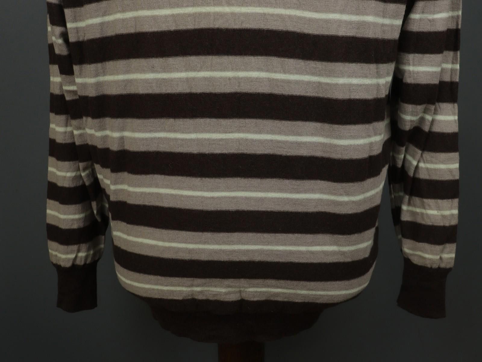 John Smedley John Smedley Multi Striped Pullover Sweater Size XL Size US XL / EU 56 / 4 - 8 Thumbnail