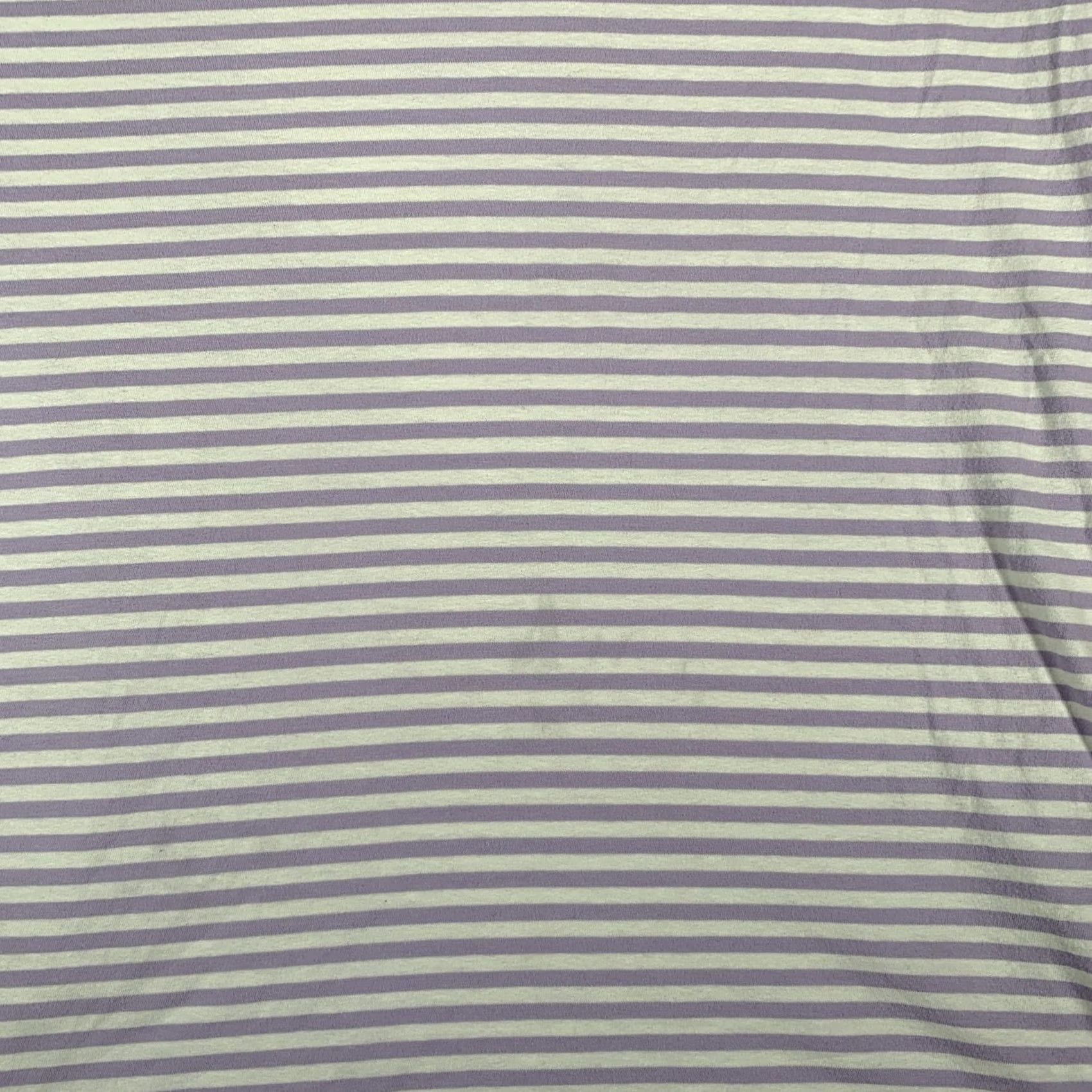 Polo Ralph Lauren Polo Ralph Lauren Polo Shirt Mens Large Purple White Striped Classic Fit Pony Polo Shirt Size US S / EU 44-46 / 1 - 4 Thumbnail