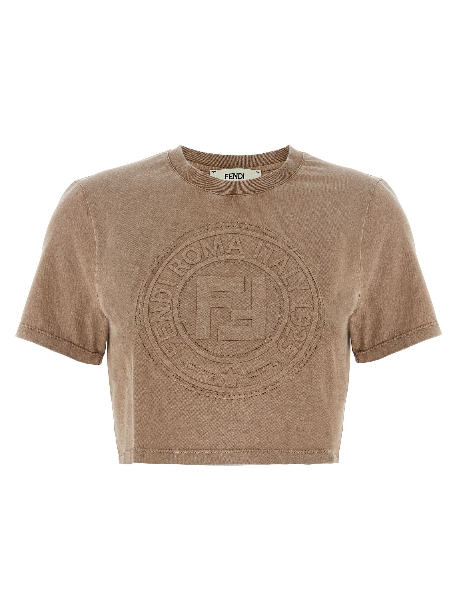 Fendi 3D 'Fendi Roma' T-Shirt Size M / US 6-8 / IT 42-44 - 1 Thumbnail