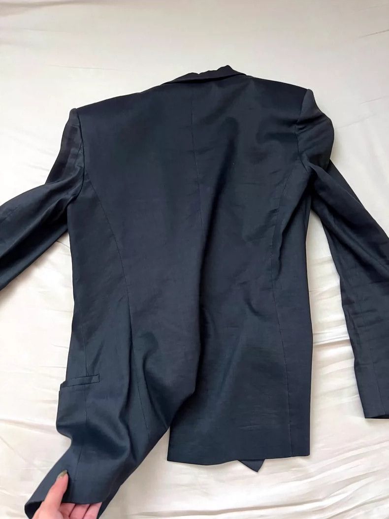 Helmut Lang HELMUT LANG size0 Narrow collar three-dimensional cut coat Size XS / US 0-2 / IT 36-38 - 5 Thumbnail