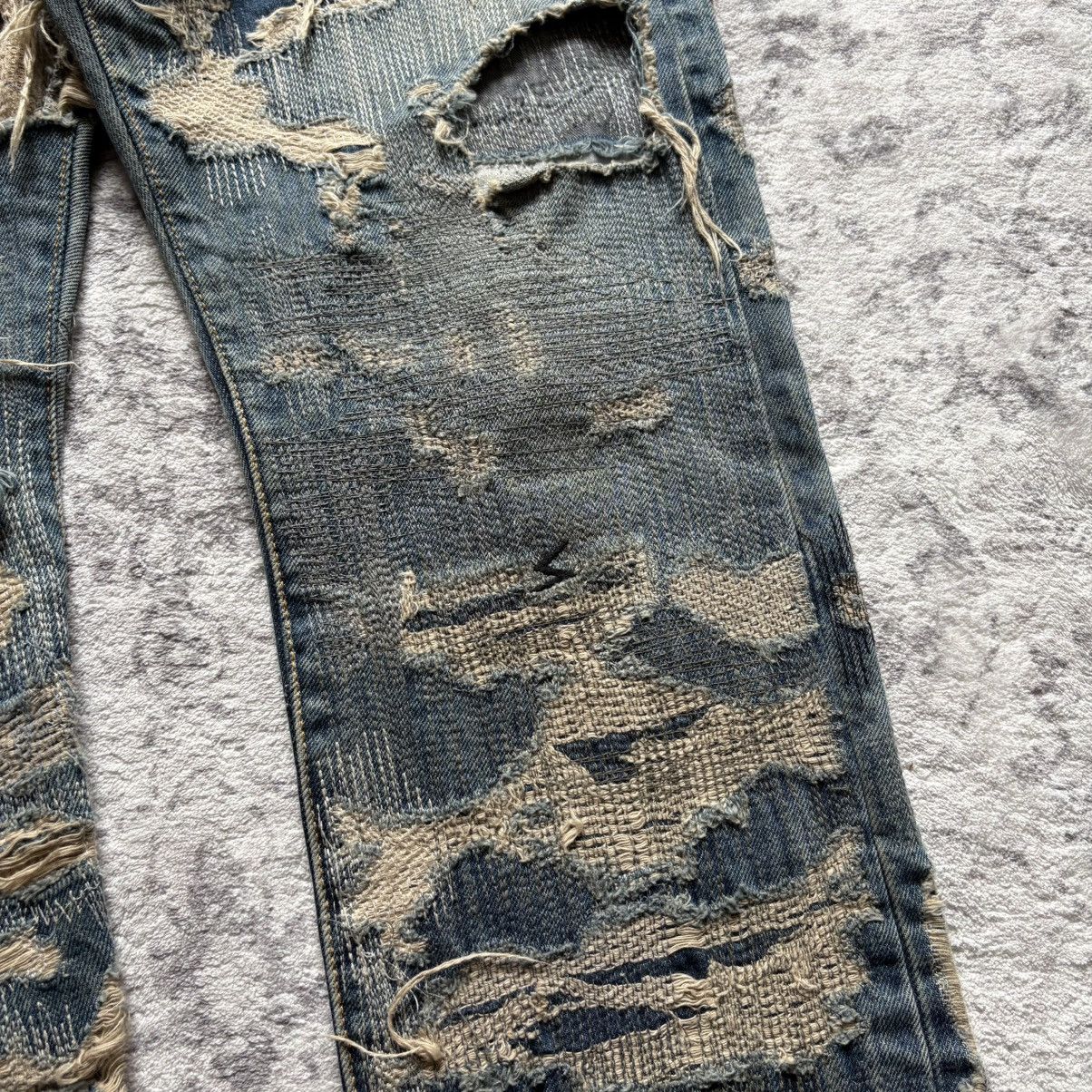 Undercover Undercover AW05 Arts&Crafts 85 Denim Jeans | Size 3 Size US 34 / EU 50 - 3 Thumbnail