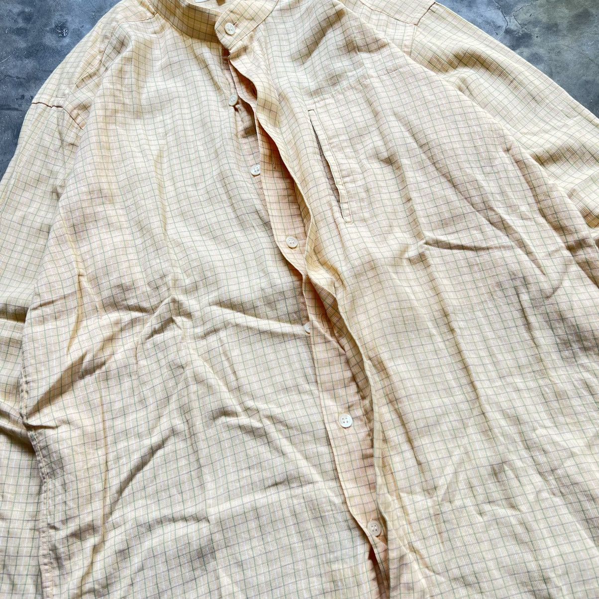 Issey Miyake Vintage Issey Miyake Plaid Gimmick Pocket Long Sleeve Shirt Size US L / EU 52-54 / 3 - 4 Thumbnail