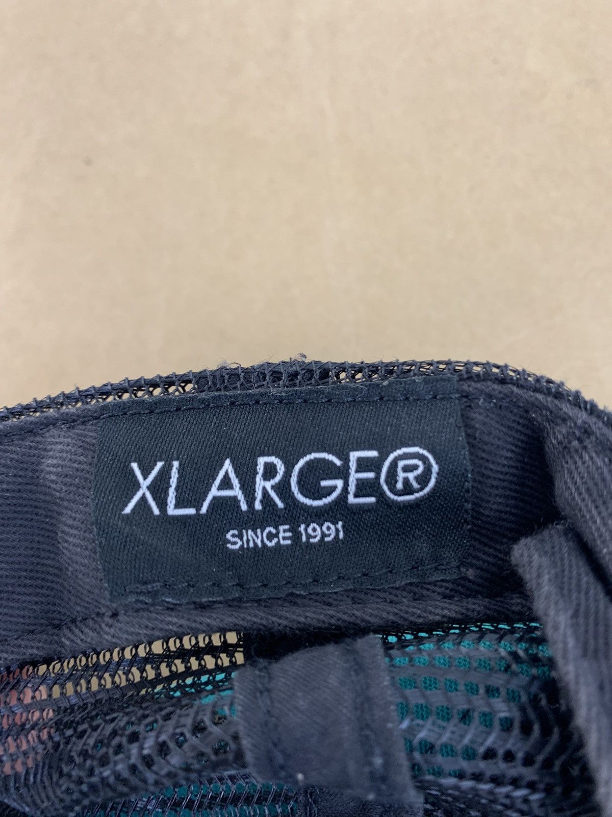 X-LARGE X Large Mesh Trucker Cap Spell Out Logo Snapback Size ONE SIZE - 6 Thumbnail
