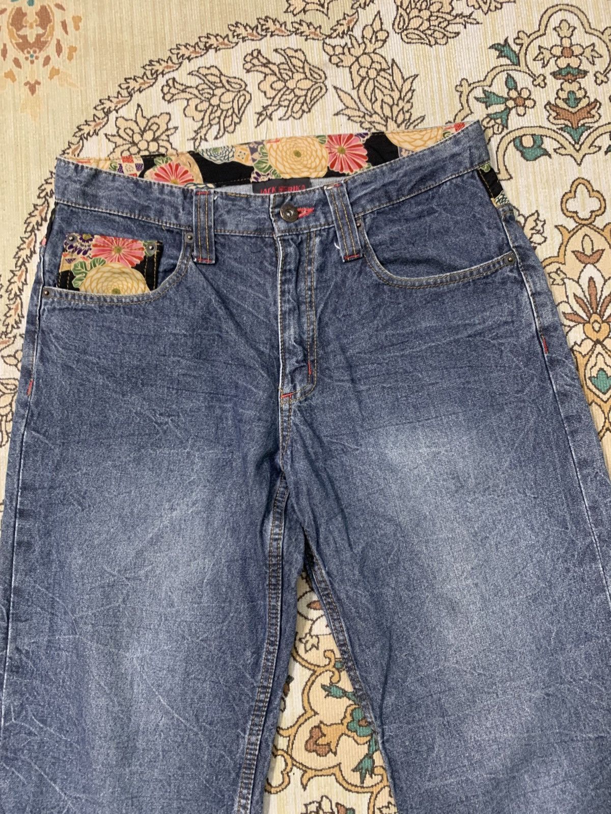 Japanese Brand JACK SERIKA JAPAN DENIM Size US 30 / EU 46 - 3 Thumbnail
