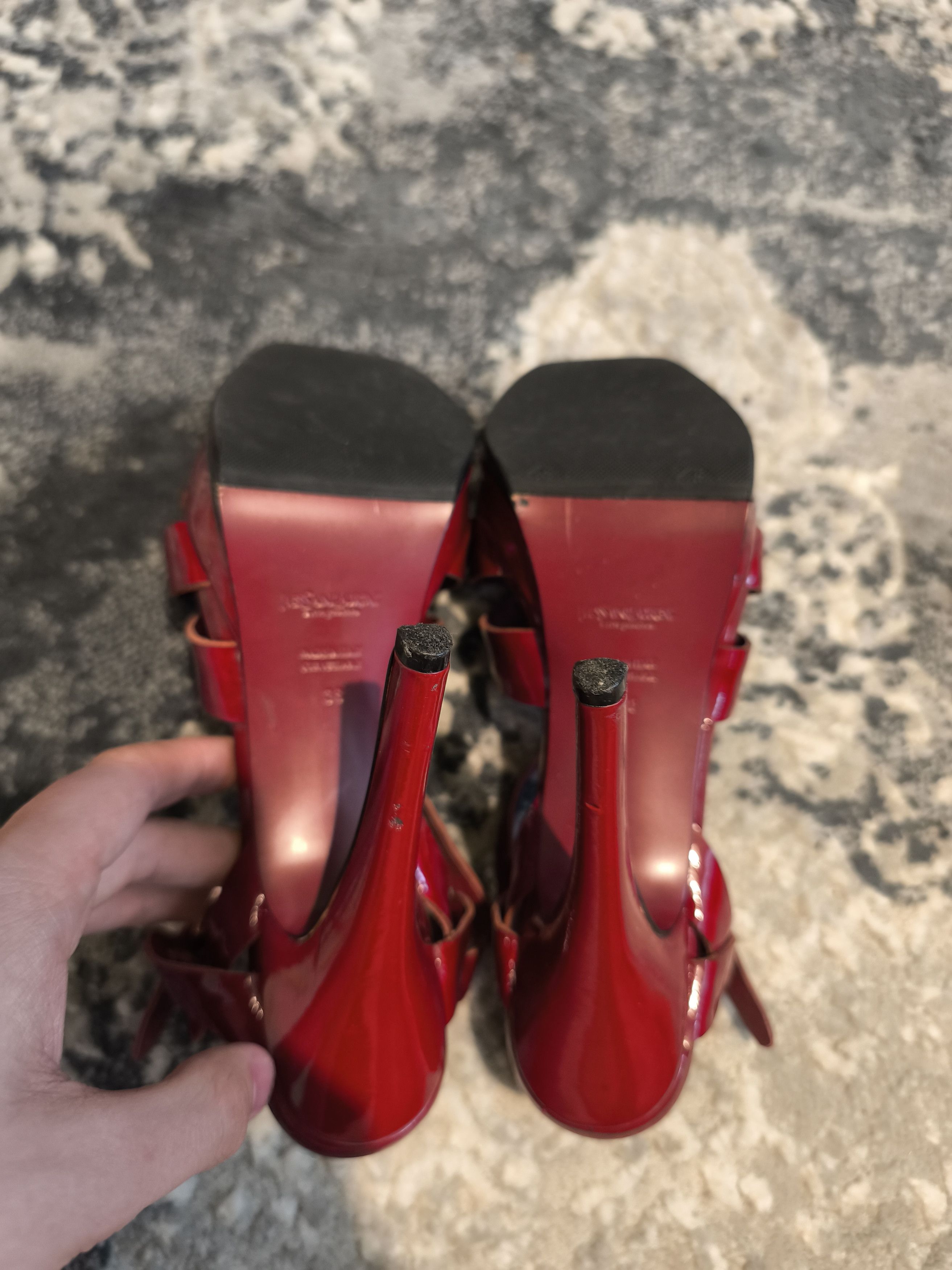 Yves Saint Laurent YSL Tribute high heel 100 leather made in italy Size US 8 / IT 38 - 5 Thumbnail