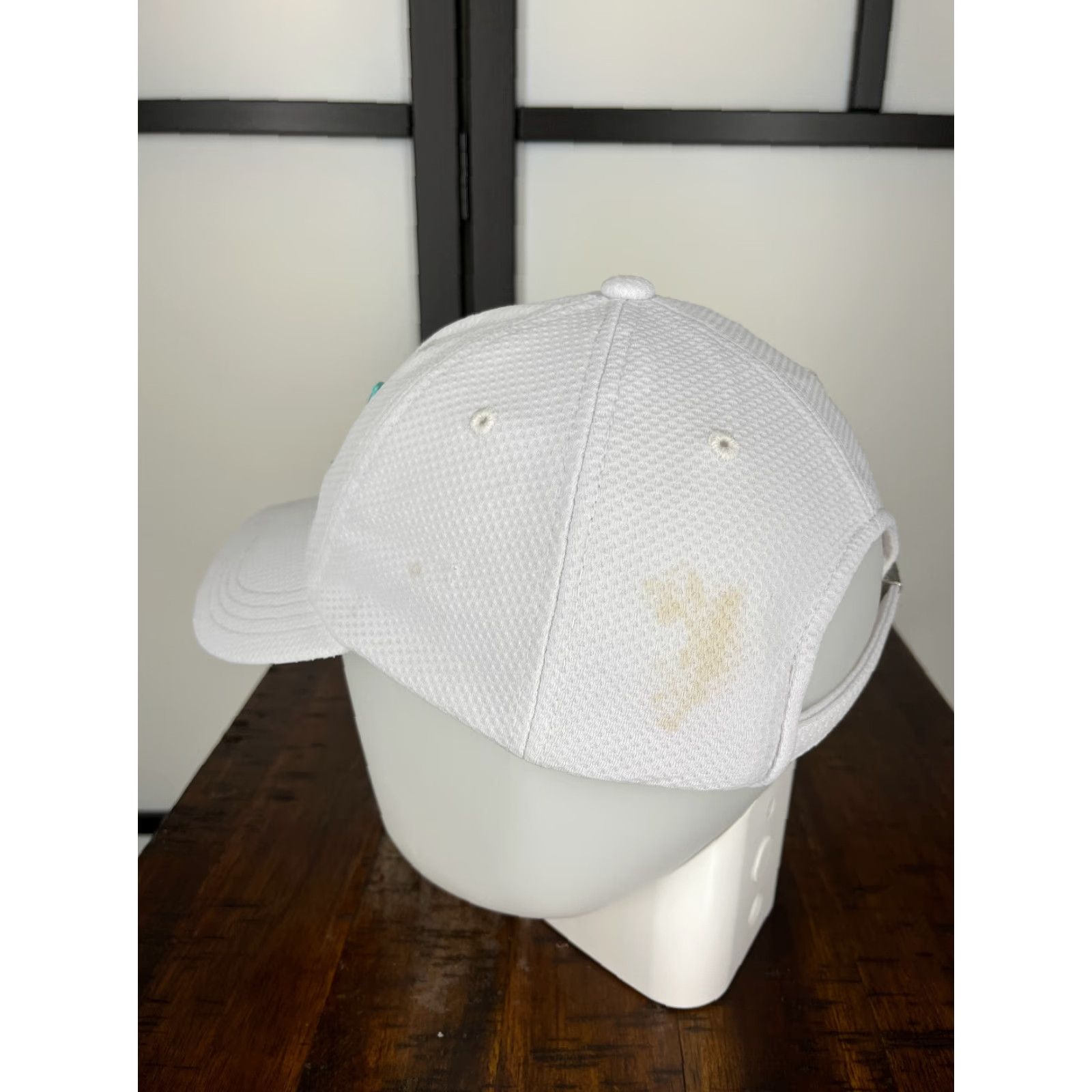 Puma PUMA Hat Cap Strap Back Adult One Size White Blue Embroidered 100% Polyester Size ONE SIZE - 5 Thumbnail