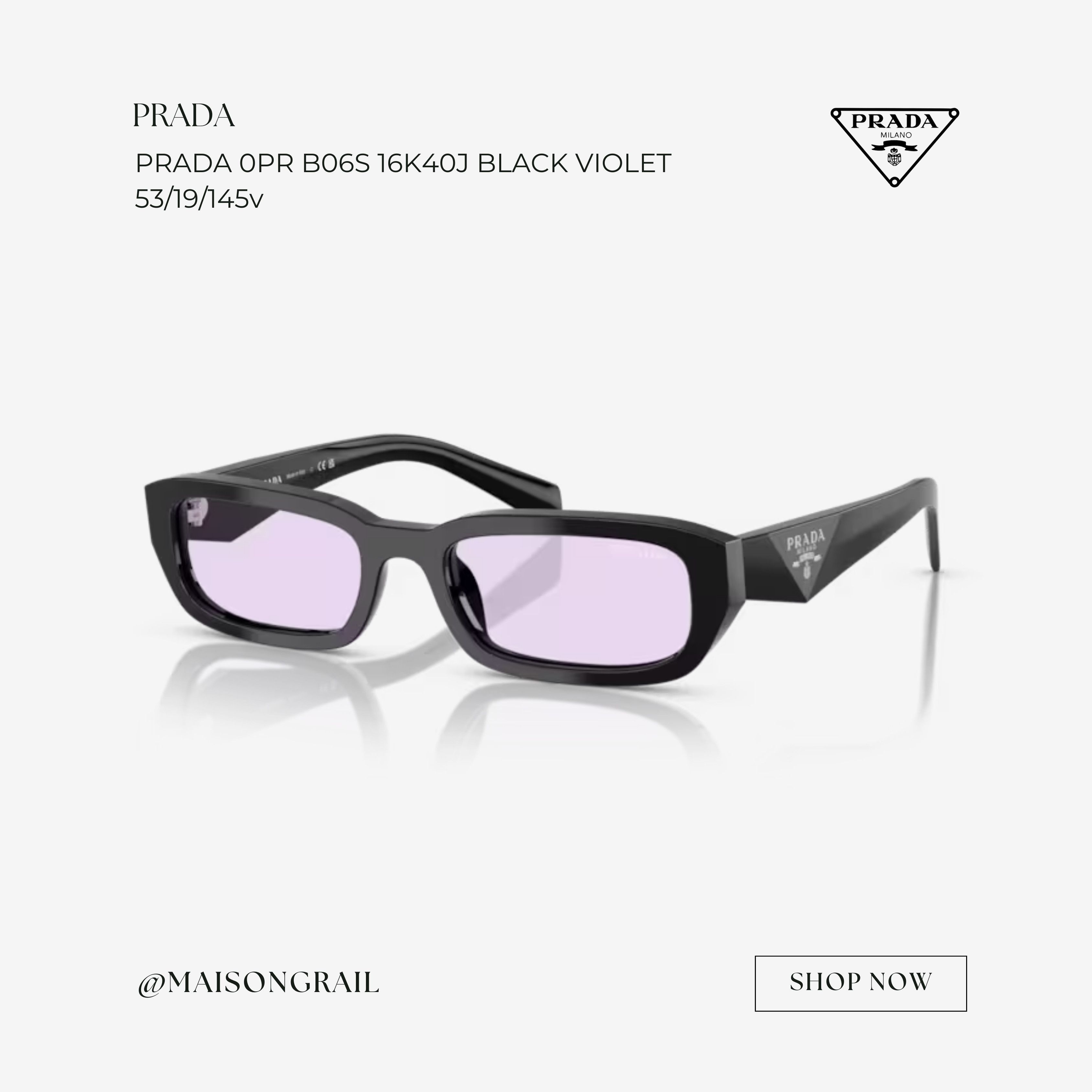 Prada PRADA 0PR B06S 16K40J SUNGLASSES Size ONE SIZE - 1 Thumbnail