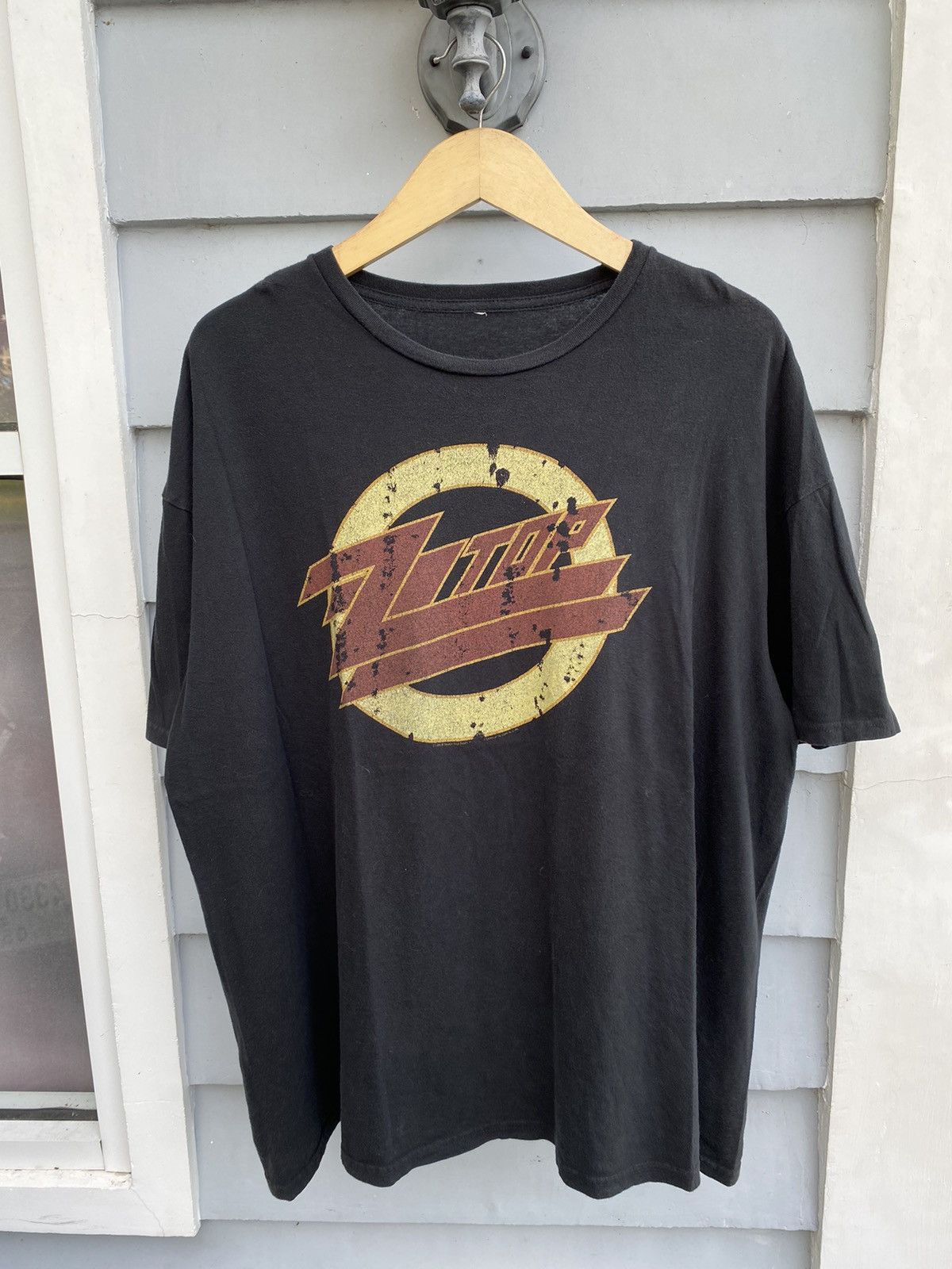 Band Tees Zz Top Printed Back ‘90 US Tour Oversized Style Band Tshirt Size US XXL / EU 58 / 5 - 1 Thumbnail