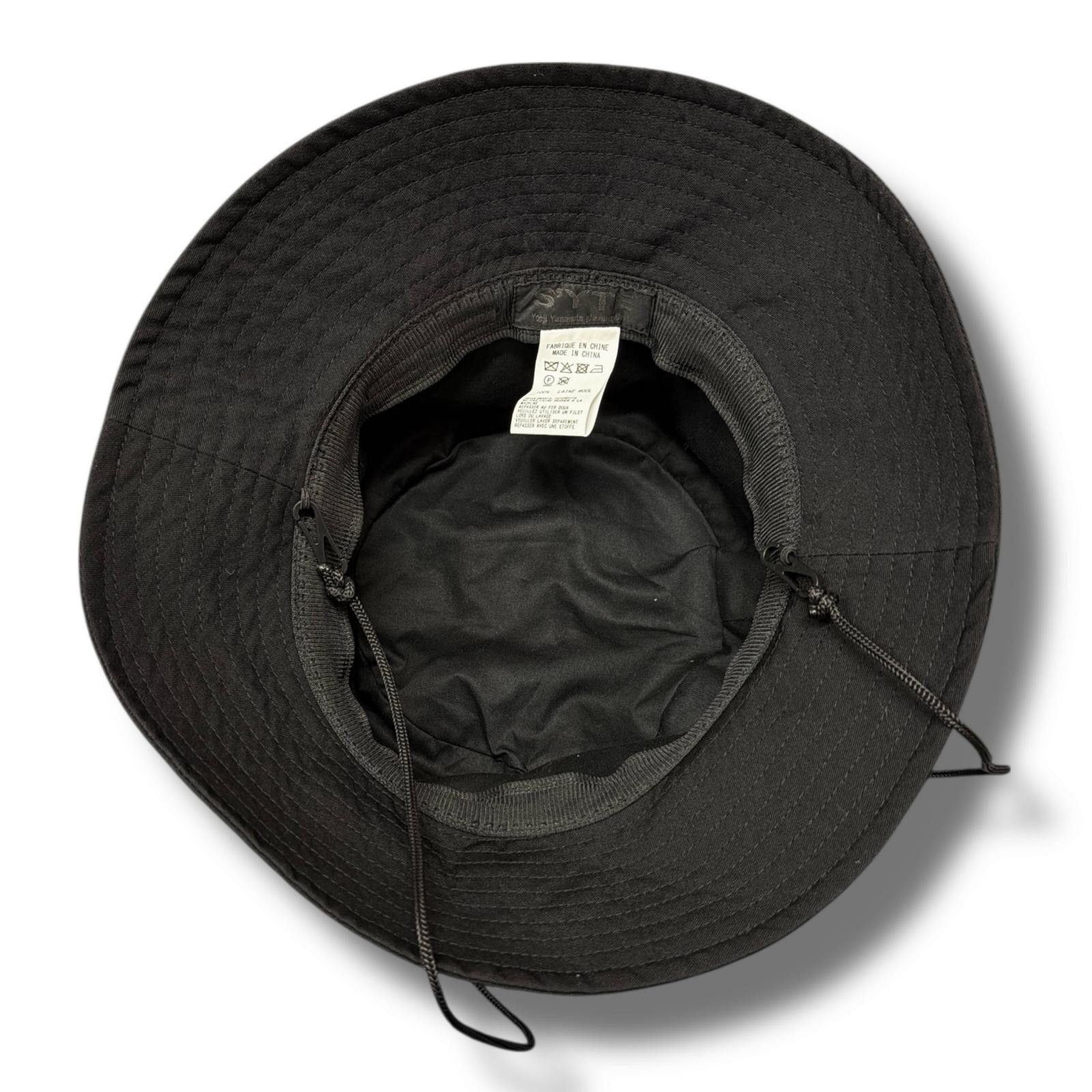 Yohji Yamamoto Yohji Yamamoto S'YTE 24AW WASHER WOOL GABARDINE SAFARI HAT Size ONE SIZE - 3 Thumbnail