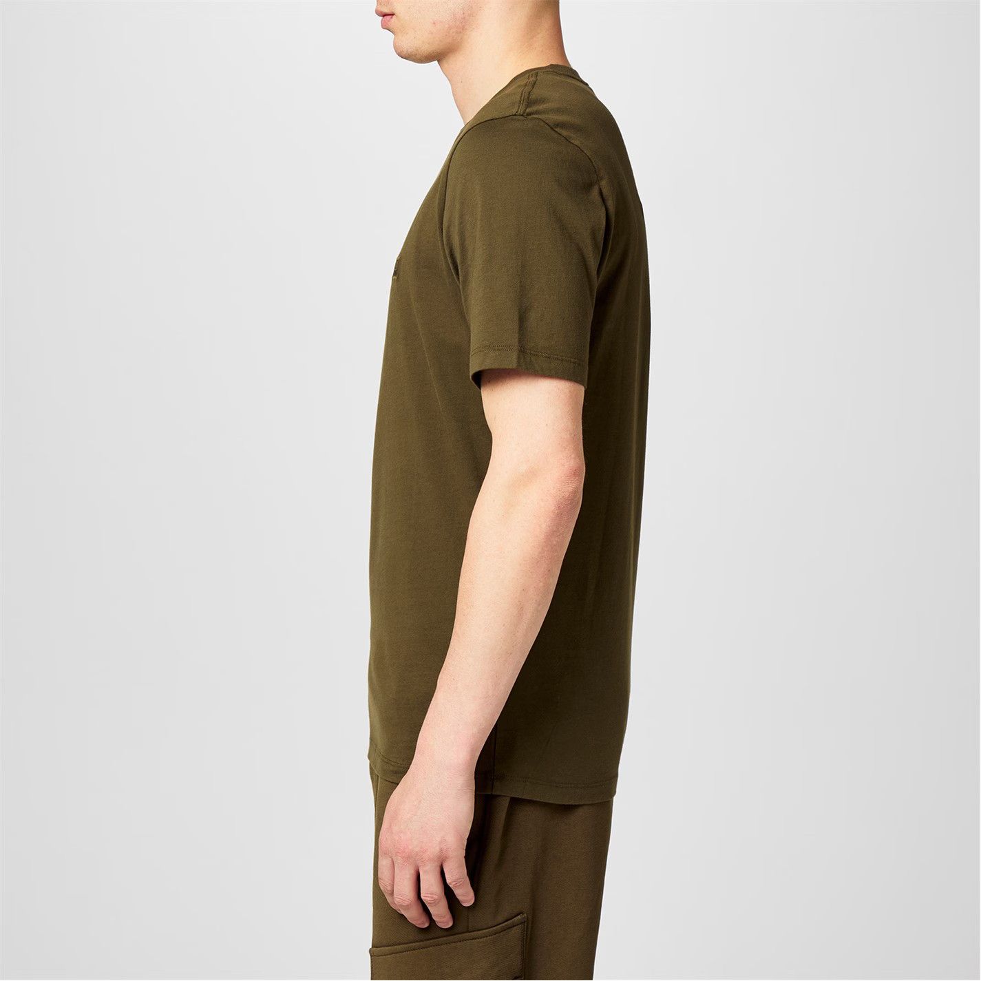 C.P. Company o1g2r1mq0426 Jersey T-Shirt in Green Size US M / EU 48-50 / 2 - 5 Thumbnail