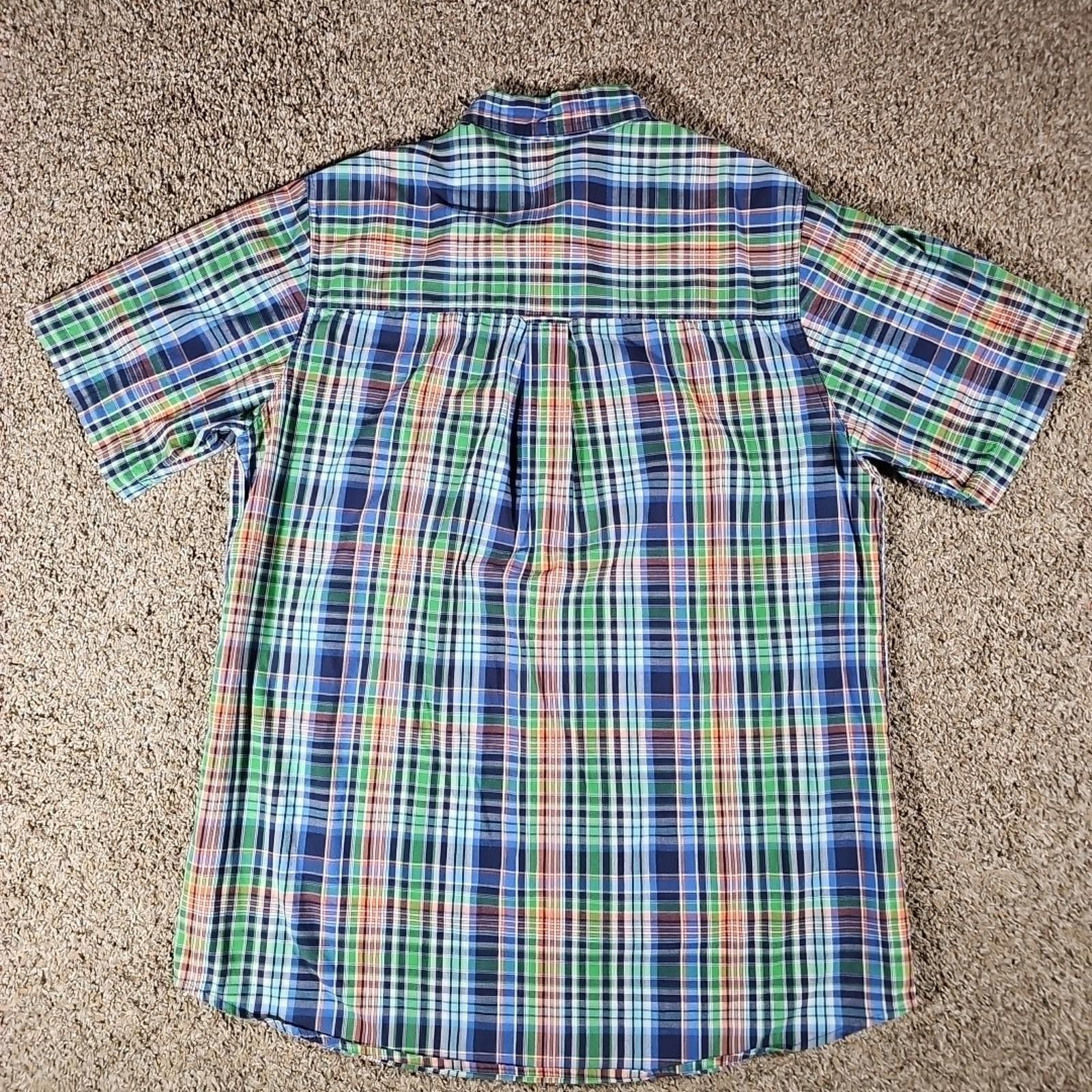 Chaps Chaps LT Easy Care Bright Plaid Button Up Size US L / EU 52-54 / 3 - 8 Thumbnail