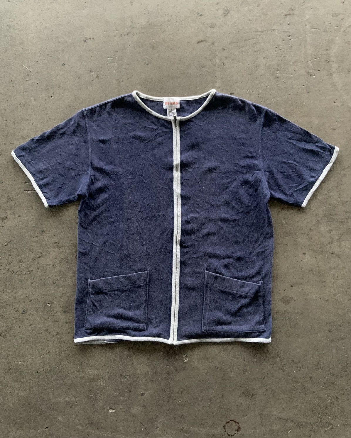 Beams Plus × Japanese Brand Beams Japan Zip Up Shirt Size US M / EU 48-50 / 2 - 1 Thumbnail