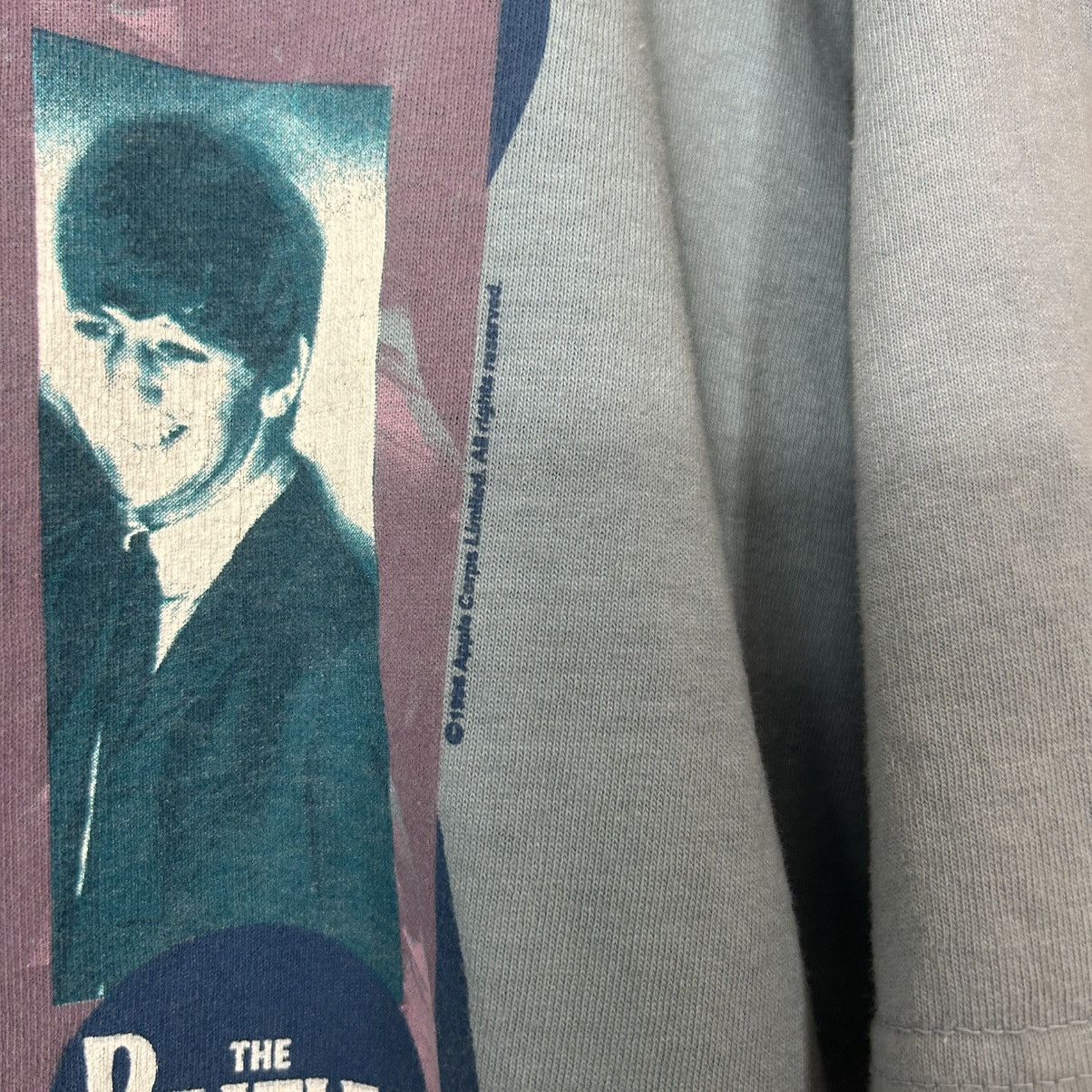 Vintage 1990s The Beatles Graphic Band T Shirt Size L Size US L / EU 52-54 / 3 - 5 Thumbnail