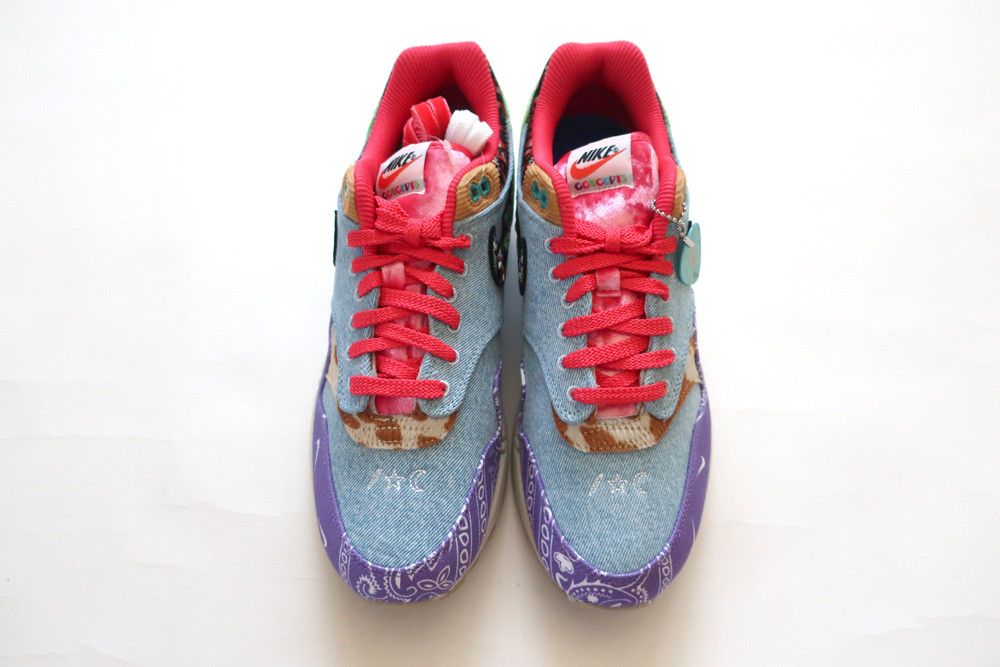 Nike (11) Nike Air Max 1 SP Concepts Far Out (Special Box) Size US 11 / EU 44 - 3 Thumbnail