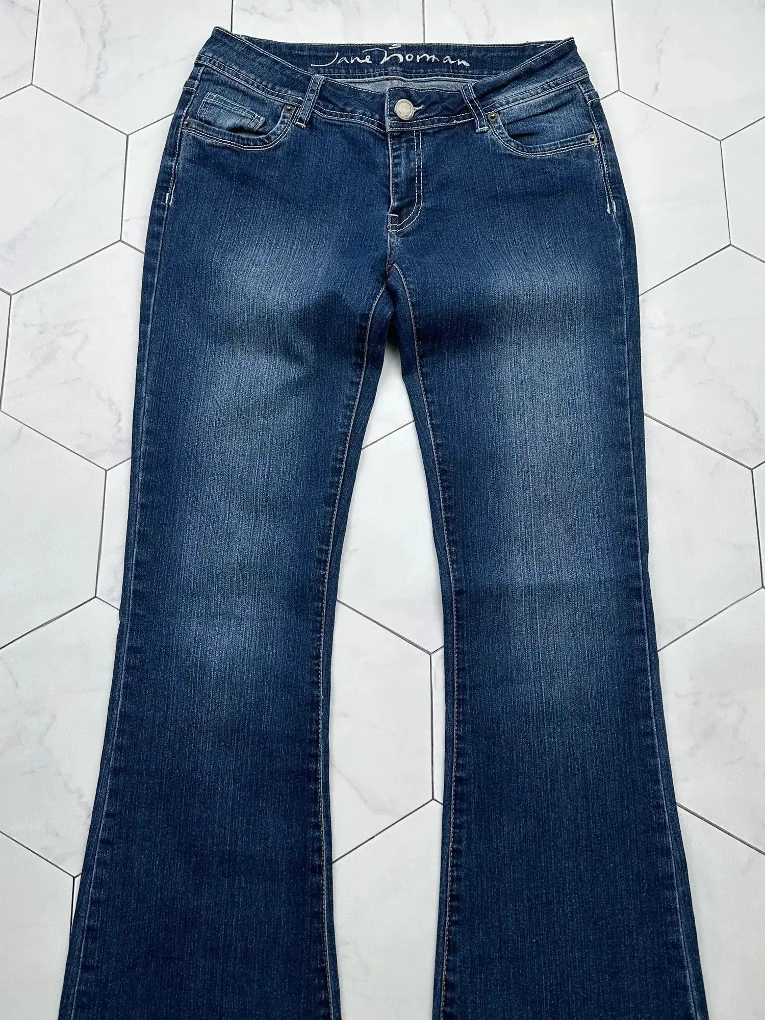 Vintage Vintage Flare Jeans E2(B8) Size 27" / US 4 / IT 40 - 2 Thumbnail