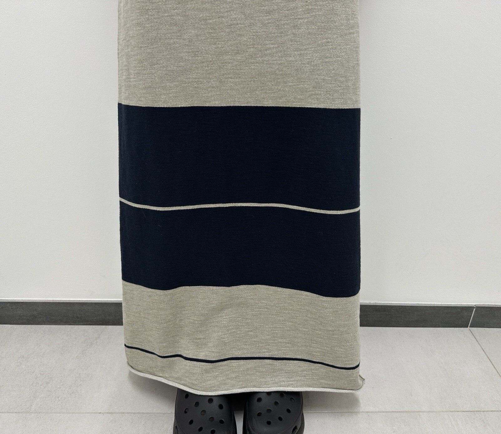 Acne Studios ACNE Nico F Striped Paw11 Long Skirt Maxi Cotton Blend Size 27" / US 4 / IT 40 - 11 Thumbnail