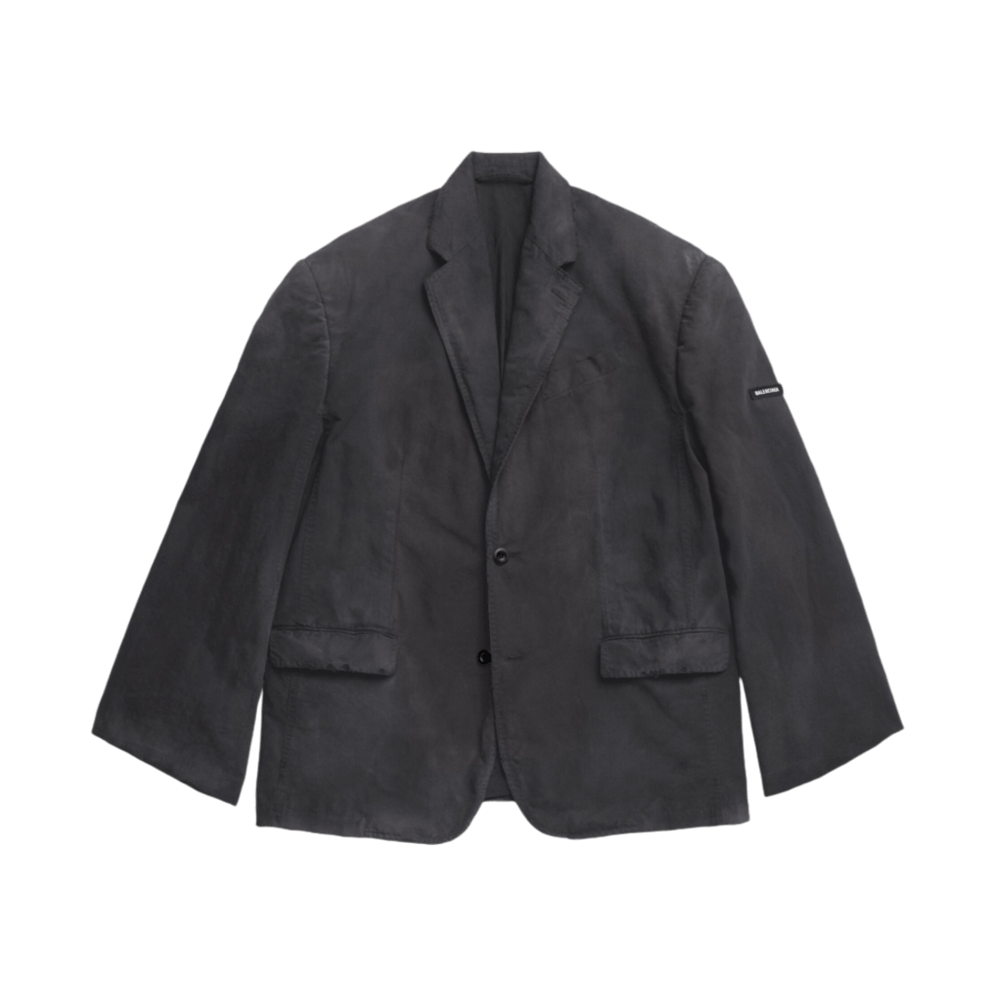 Balenciaga o1tr1nto1125 Minimal Cargo Tailored Jacket in Black Size US L / EU 52-54 / 3 - 1 Preview