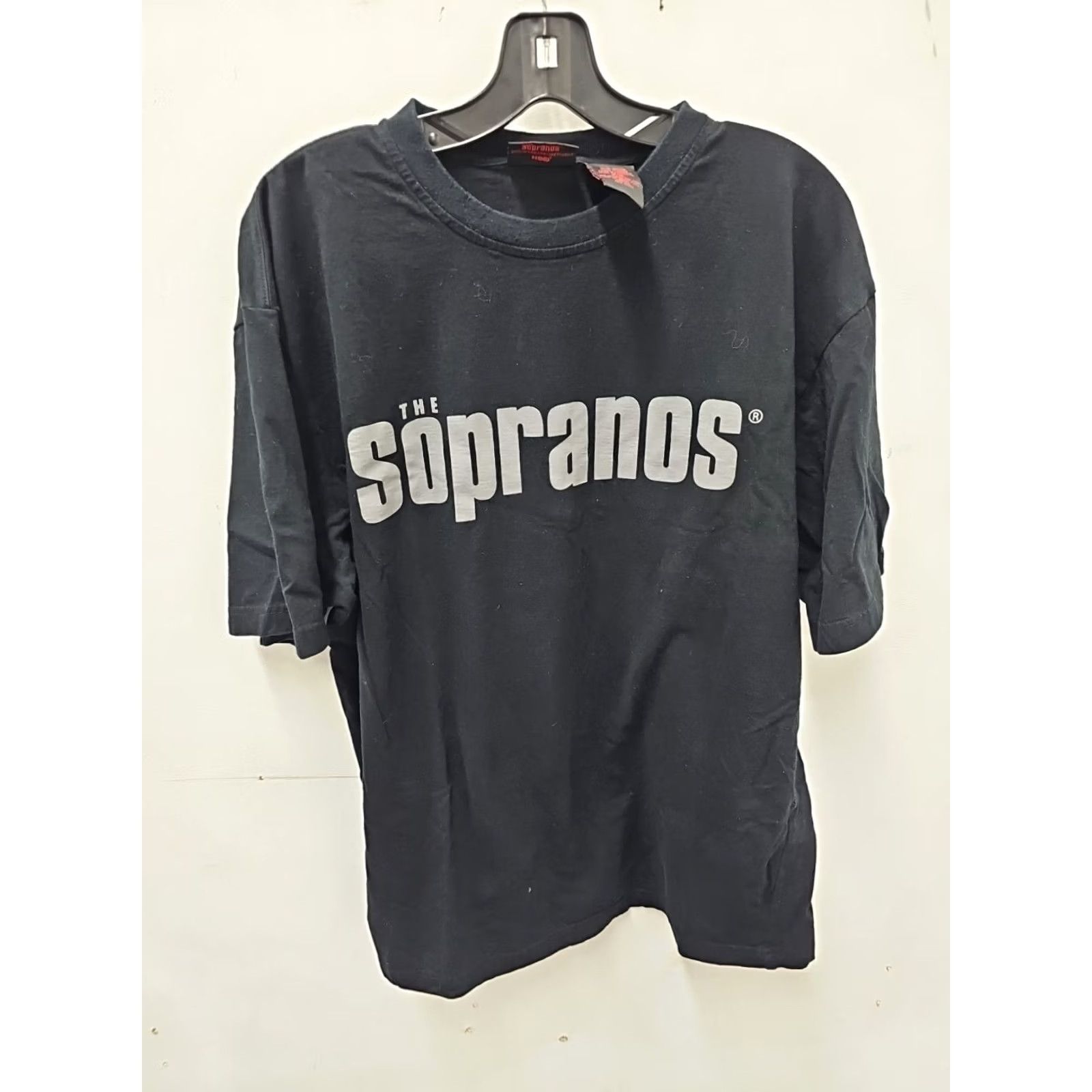 Vintage Vtg The Sopranos L/xl Black T Shirt HBO TV Show Promo Tony T-Shirt 2000-2004 Size US L / EU 52-54 / 3 - 5 Thumbnail
