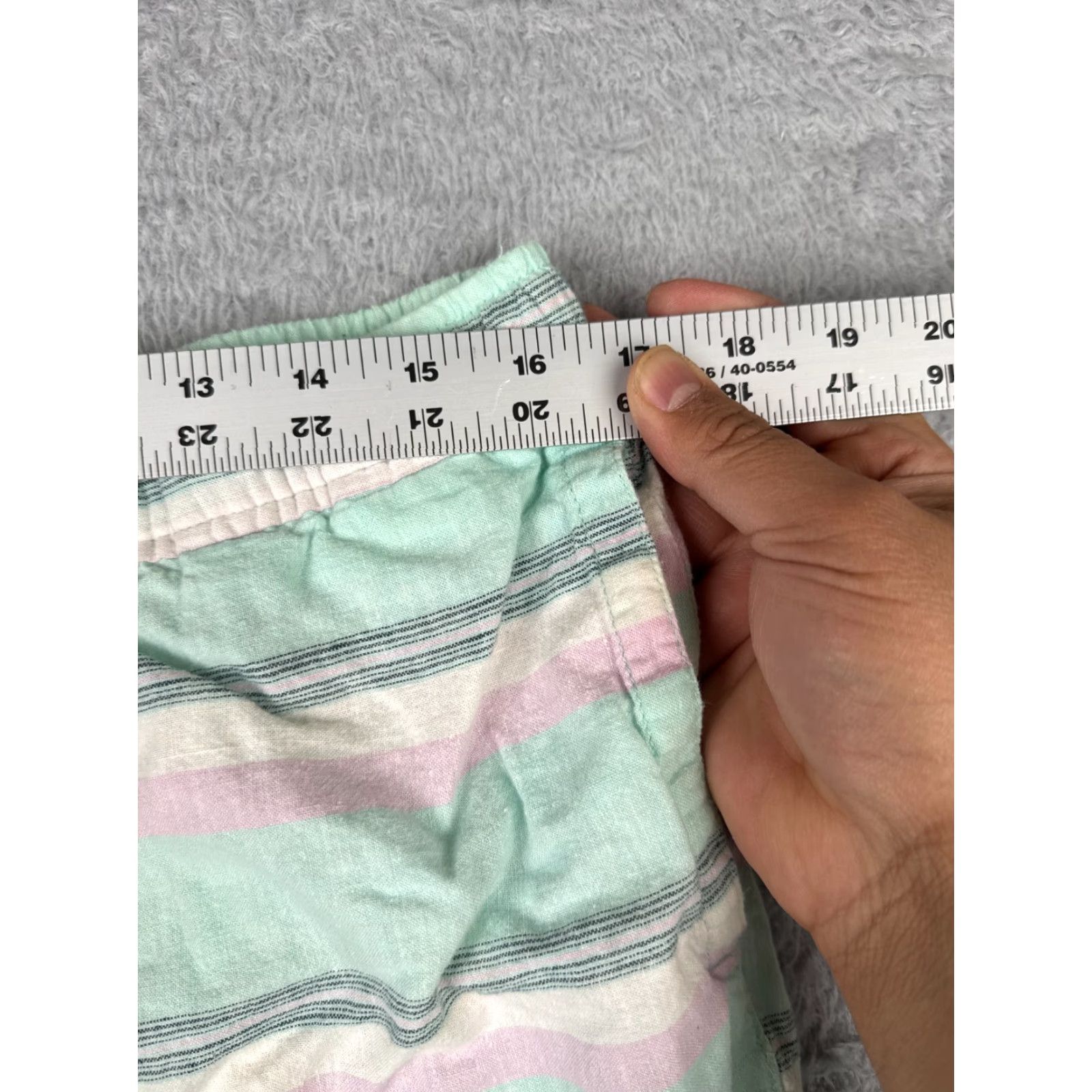 Patagonia Patagonia Shorts Womens Medium Green Pink Island Baggies 3" Hemp Cotton Blend Size 32" / US 10 / IT 46 - 6 Thumbnail