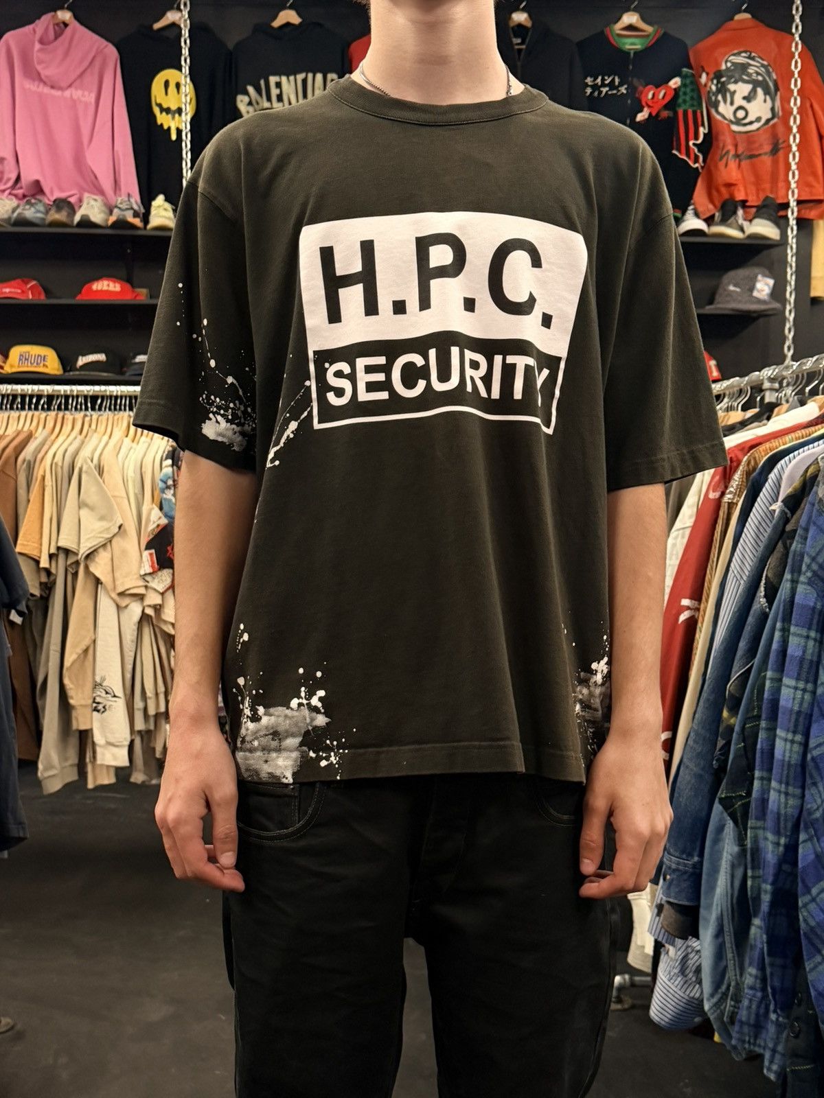 Heron Preston Heron Preston HPC Security Tee Size US XL / EU 56 / 4 - 1 Thumbnail