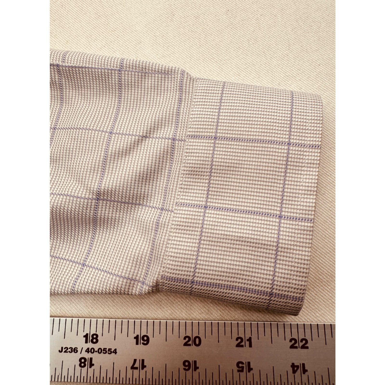 Jos. A. Bank Jos. A. Banks Reserve Long Sleeve Shirt Mens Large Check Cotton Dress Shirt 2889 Size US L / EU 52-54 / 3 - 8 Thumbnail