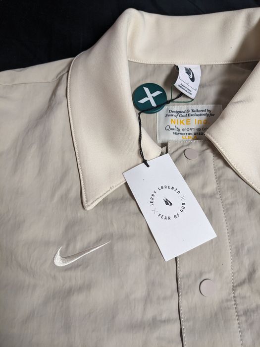 Nike Fear of God X Nike Shooting Jacket in Large | Grailed