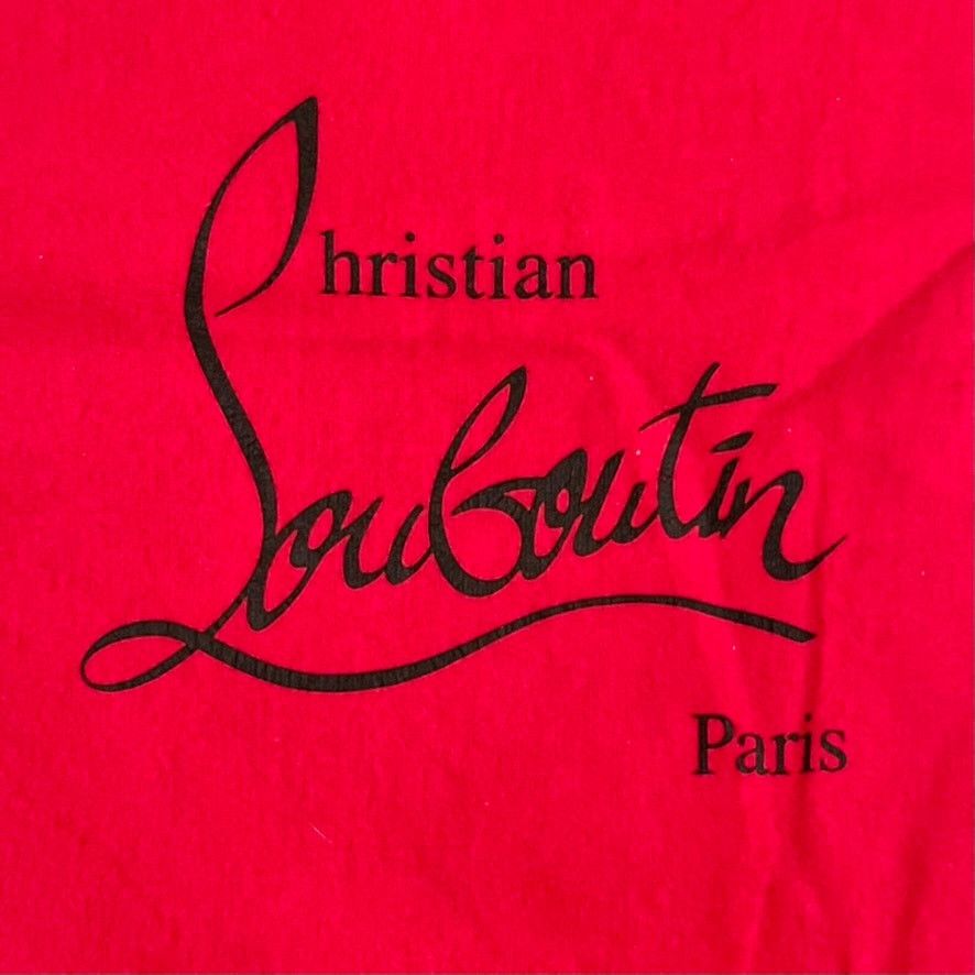 Christian Louboutin Christian Louboutin Red Drawstring Dust Bag 9"x14" Size ONE SIZE - 5 Thumbnail