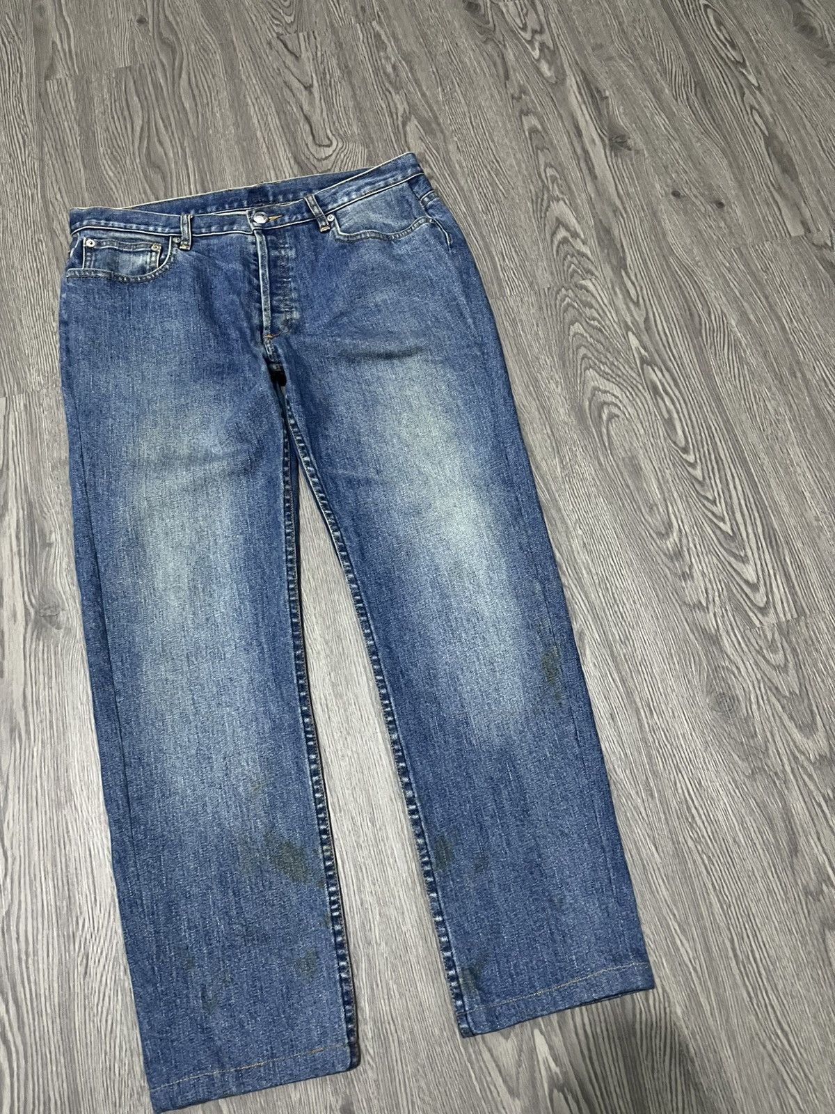 Japanese Brand 🇯🇵A.P.C Rue Madame Pres Du Luxembourg denim pants Size US 32 / EU 48 - 3 Thumbnail