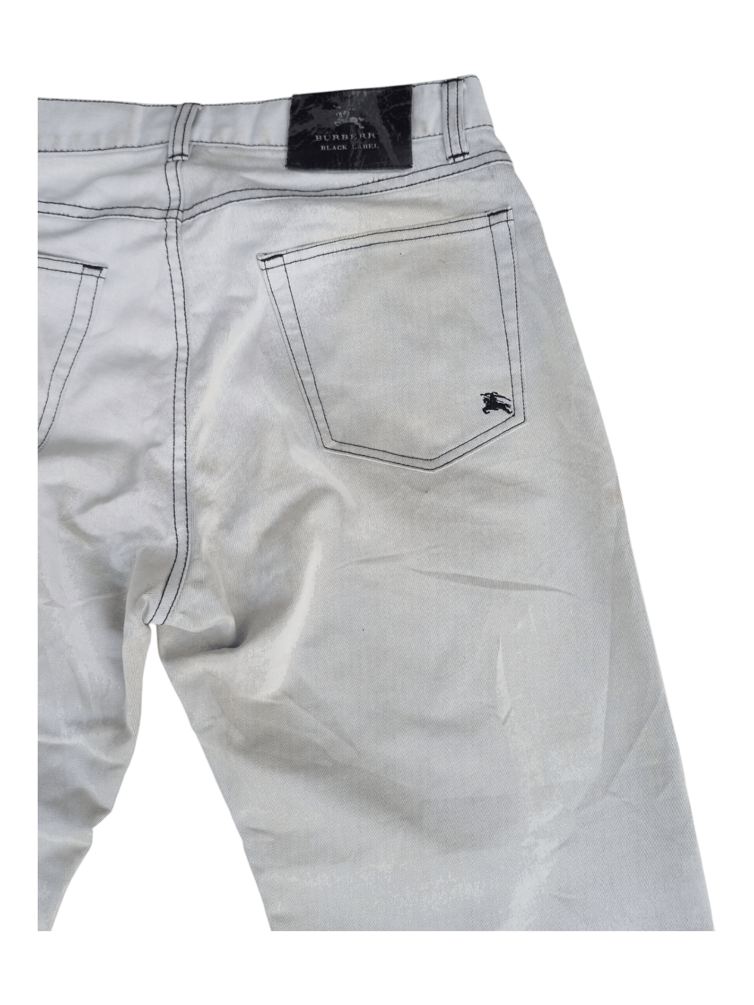 Burberry Burberry Black Label Dirty Faded White Pants Size US 28 / EU 44 - 9 Thumbnail