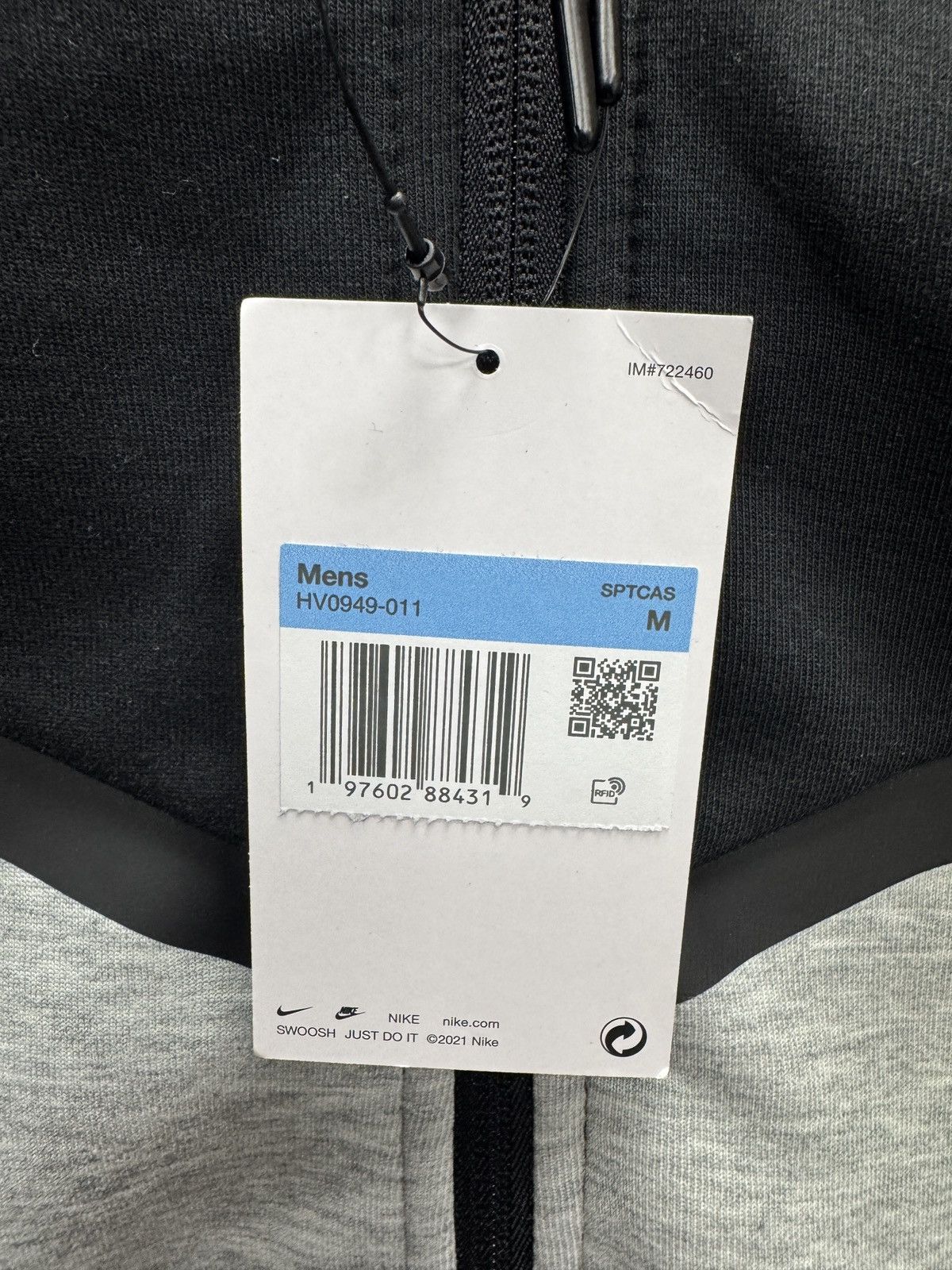 Nike Nike Tech Fleece Hoodie Black and Gray Size US M / EU 48-50 / 2 - 4 Thumbnail