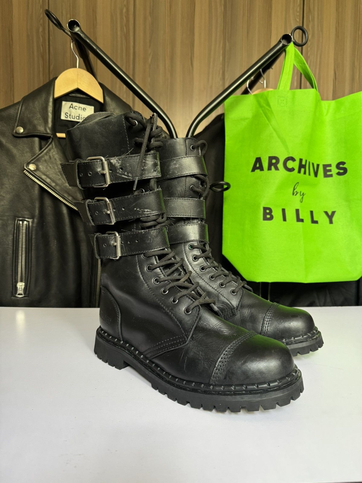 Other Undercover UK brand strap Six holes Boots Size US 11 / EU 44 - 4 Thumbnail