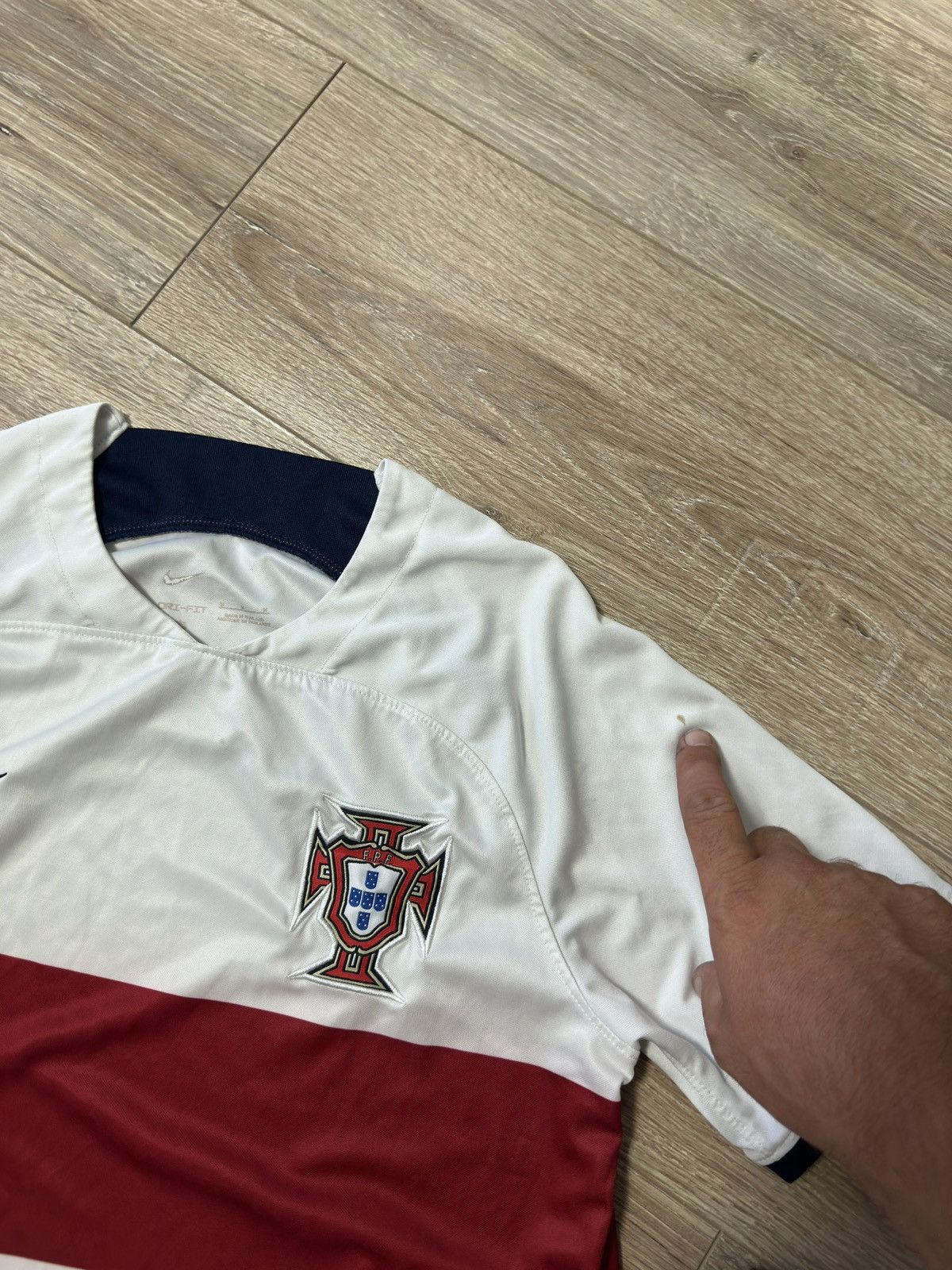 Nike Nike World Cup Portugal Away WHITE Jersey Mens Size M Size US M / EU 48-50 / 2 - 3 Thumbnail