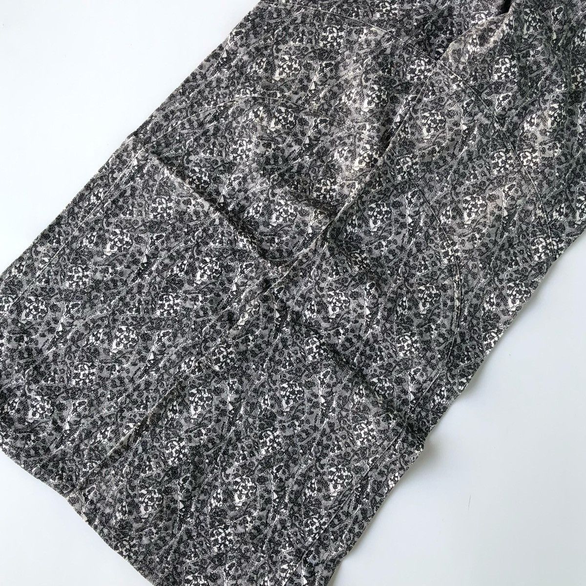 Issey Miyake Vintage 90s Issey Miyake Pattern Bootcut Flare Pants Size US 30 / EU 46 - 5 Thumbnail