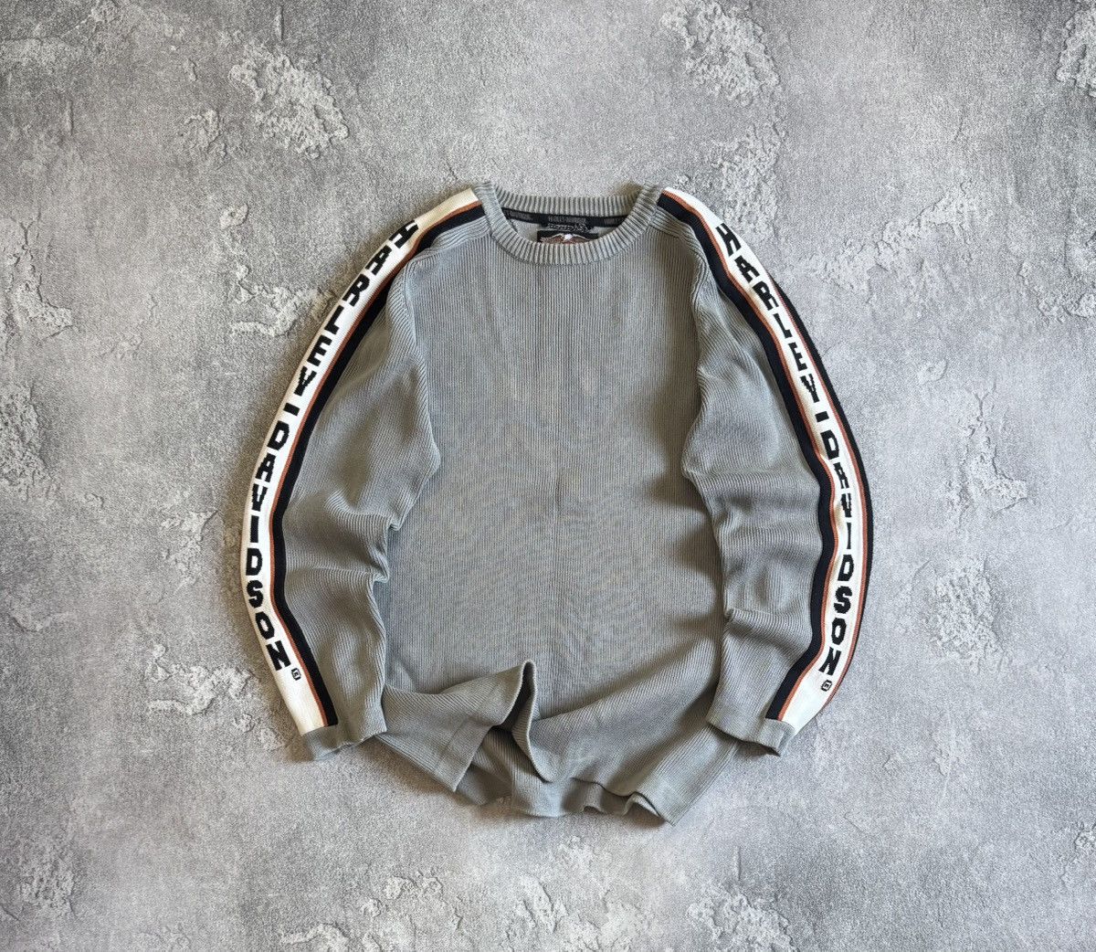Harley Davidson Harley Davidson vintage knitwear sweater pullover jumper Size US XL / EU 56 / 4 - 1 Thumbnail