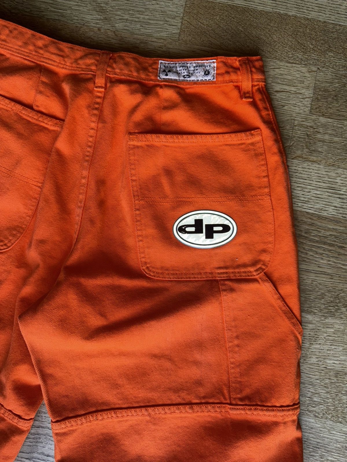 Walter Van Beirendonck Daniel Poole 1990‘s Neon Orange Shorts Size US 33 - 3 Thumbnail