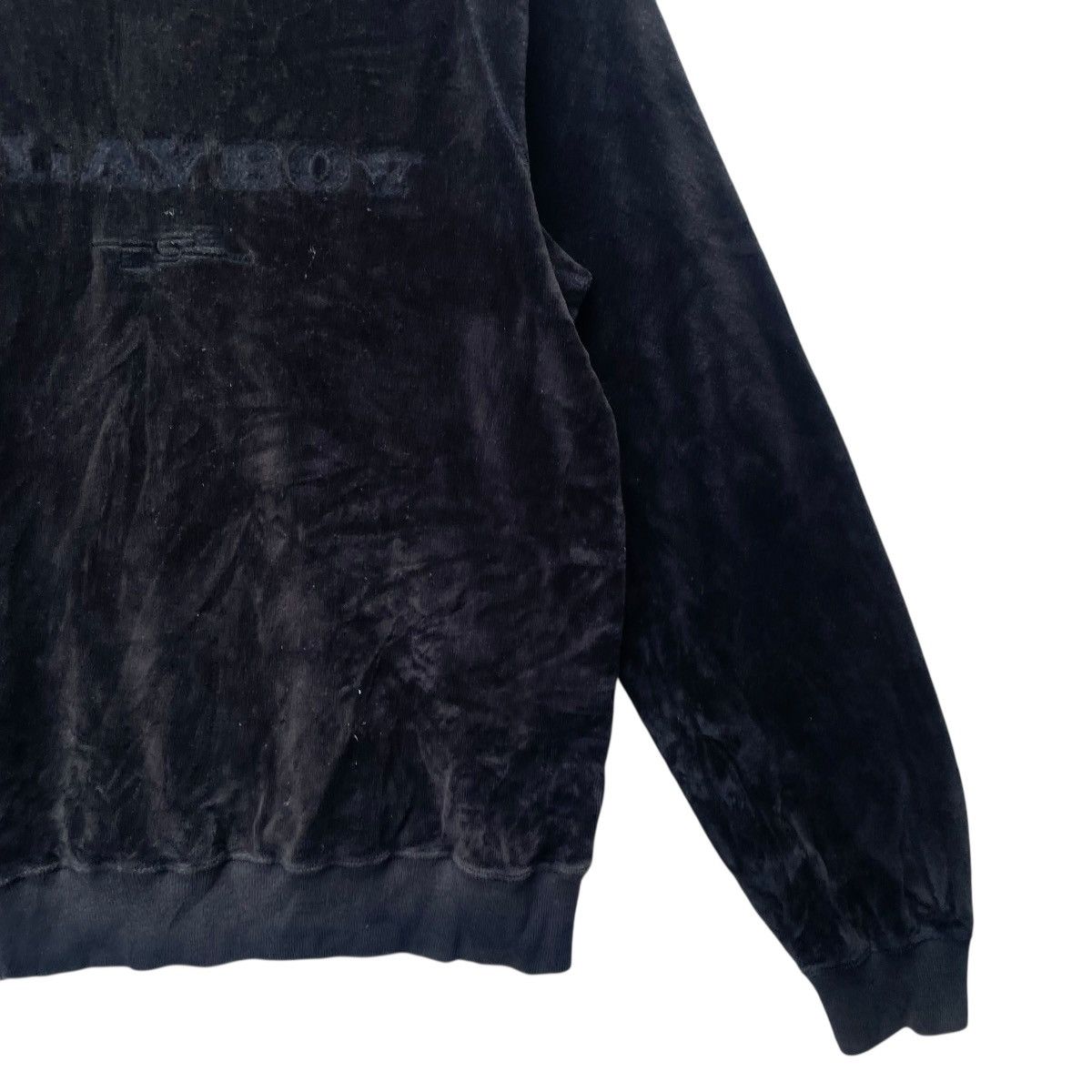 Playboy 💥Vintage Playboy Spell Out Pullover Sweatshirt Jacket Size US M / EU 48-50 / 2 - 5 Thumbnail