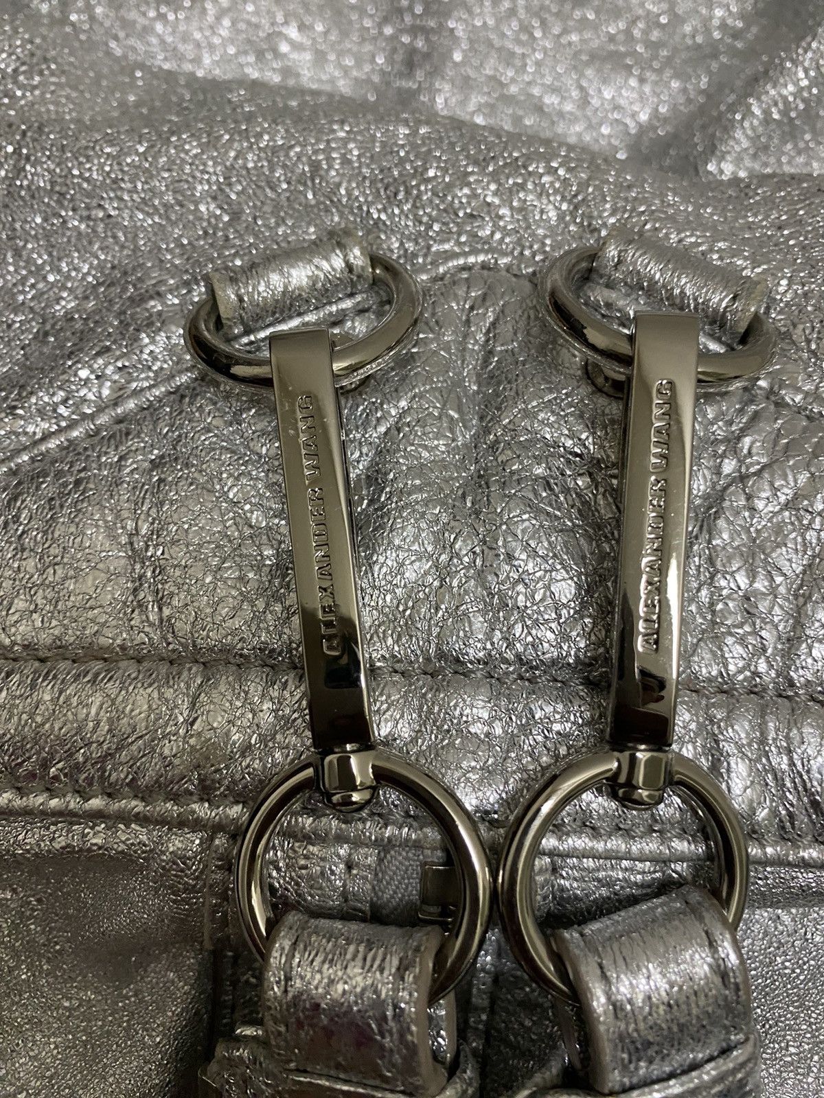 Alexander Wang Shining Soft Leather Backpack Size ONE SIZE - 15 Thumbnail