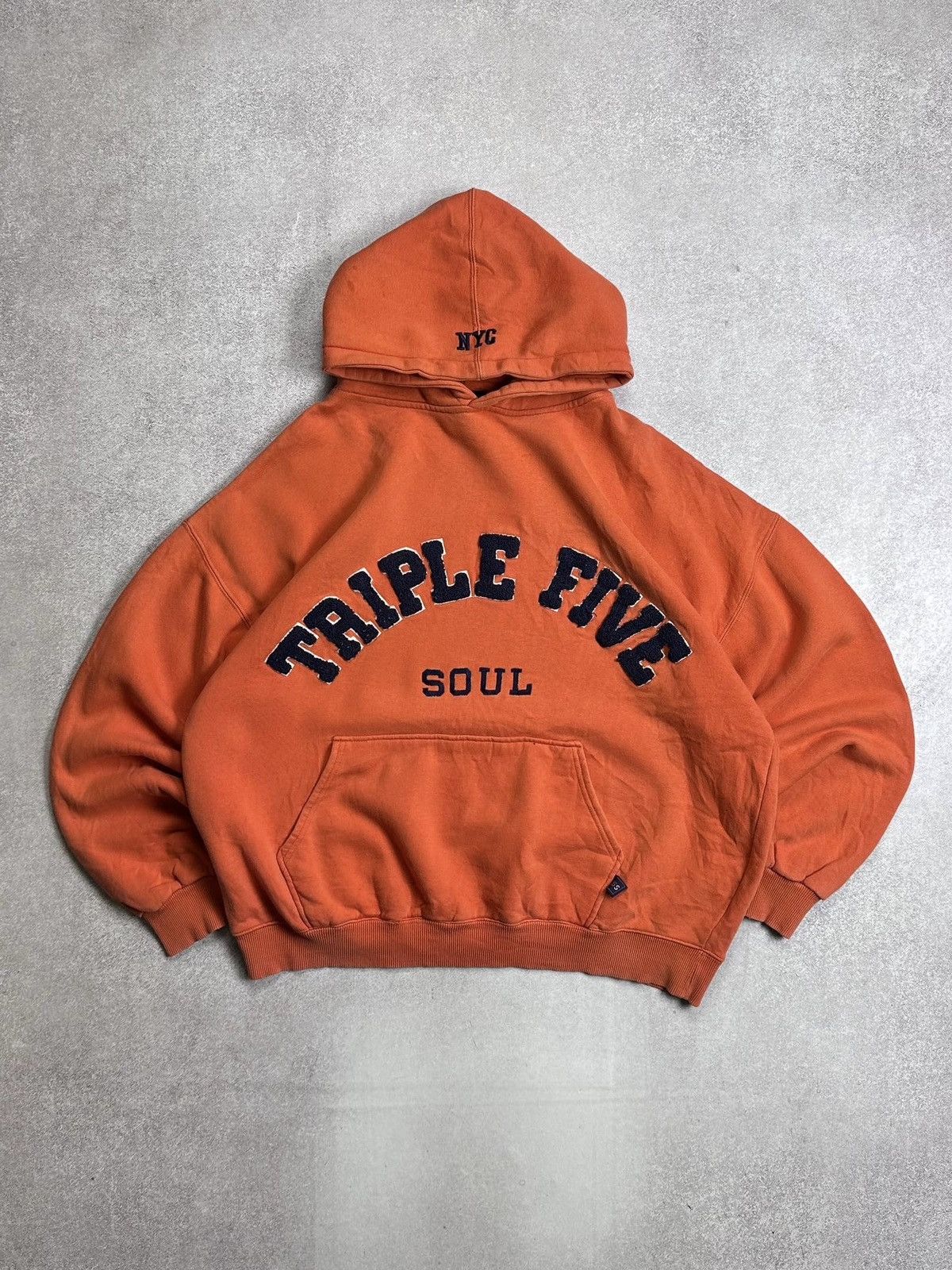 Vintage Vintage Triple Five Soul Boxy Hoodie Y2K XL Size US XL / EU 56 / 4 - 1 Thumbnail