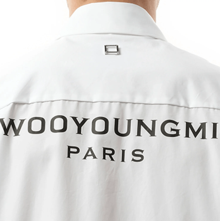 Wooyoungmi BNWT AW24 WOOYOUNGMI POPLIN BACK LOGO SHIRT 50 Size US M / EU 48-50 / 2 - 14 Thumbnail
