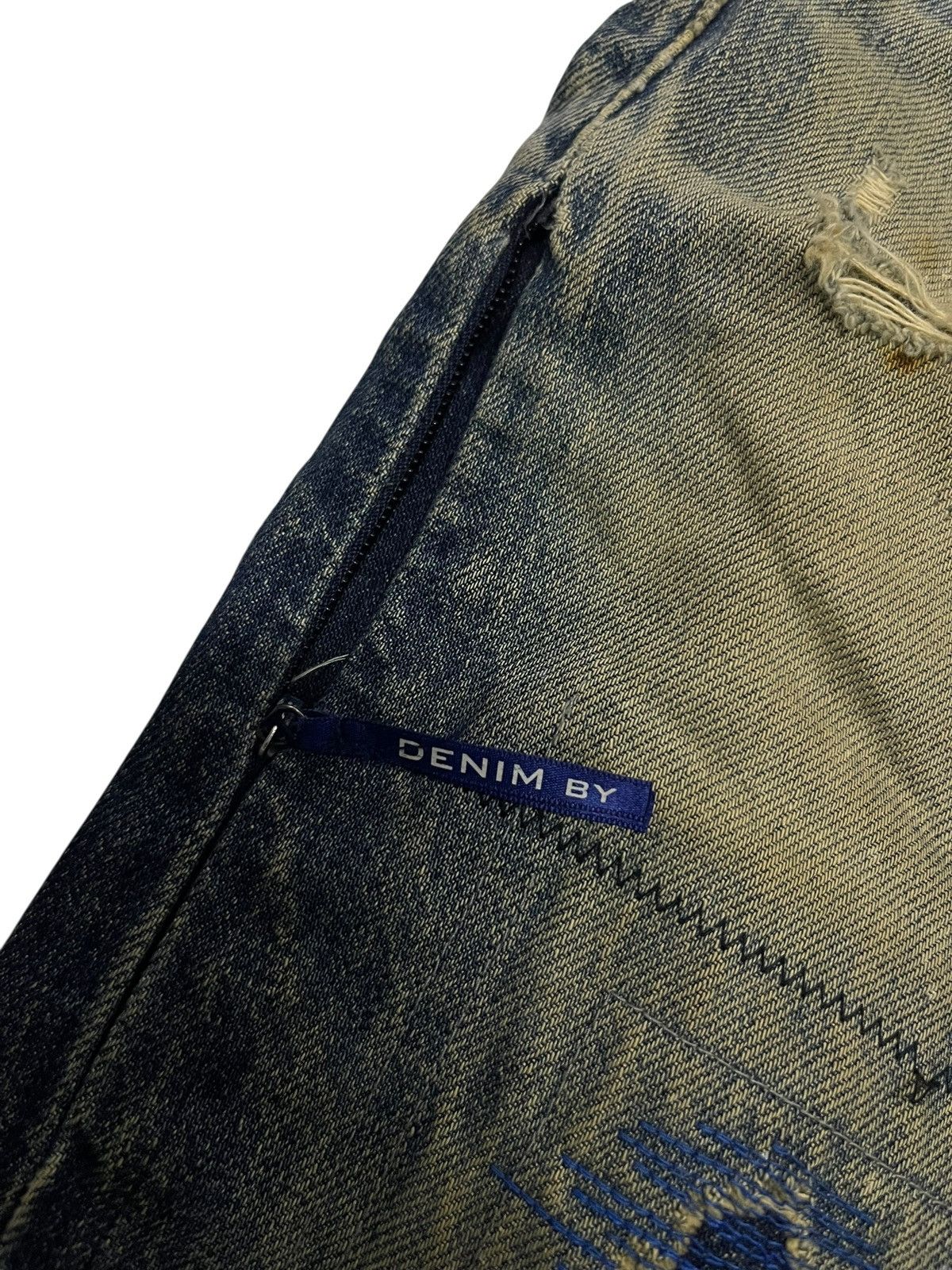 Designer × Fragment Design × Vanquish RARE Denim by Vanquish & Fragment Distressed Jeans Size US 32 / EU 48 - 5 Thumbnail