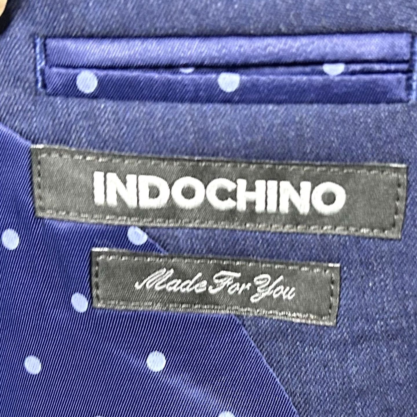 Doublet Indochino Sport Coat Blue 42R 100% Wool Two Button Double Vented Lined Mens Size US XS / EU 42 / 0 - 3 Thumbnail