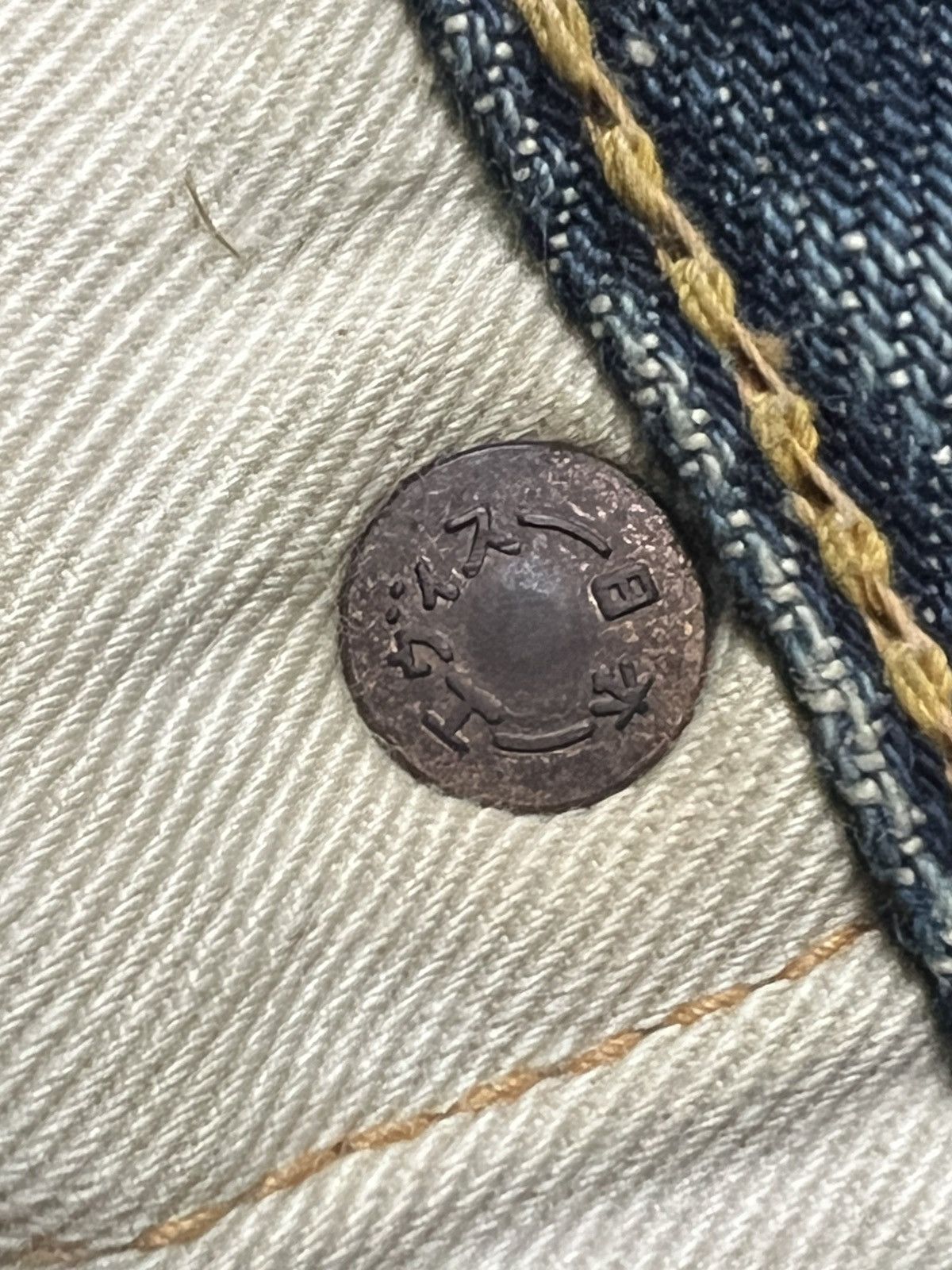 Evisu VTG JAPANESE Men's EVISU NO:2 SELVEDGE Size US 31 - 14 Thumbnail