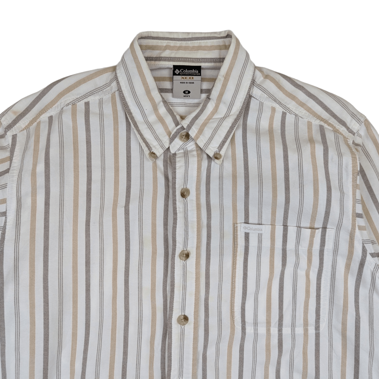 Columbia COLUMBIA Striped Button Up Shirt Flannel Outdoor Hiking Size US M / EU 48-50 / 2 - 4 Thumbnail