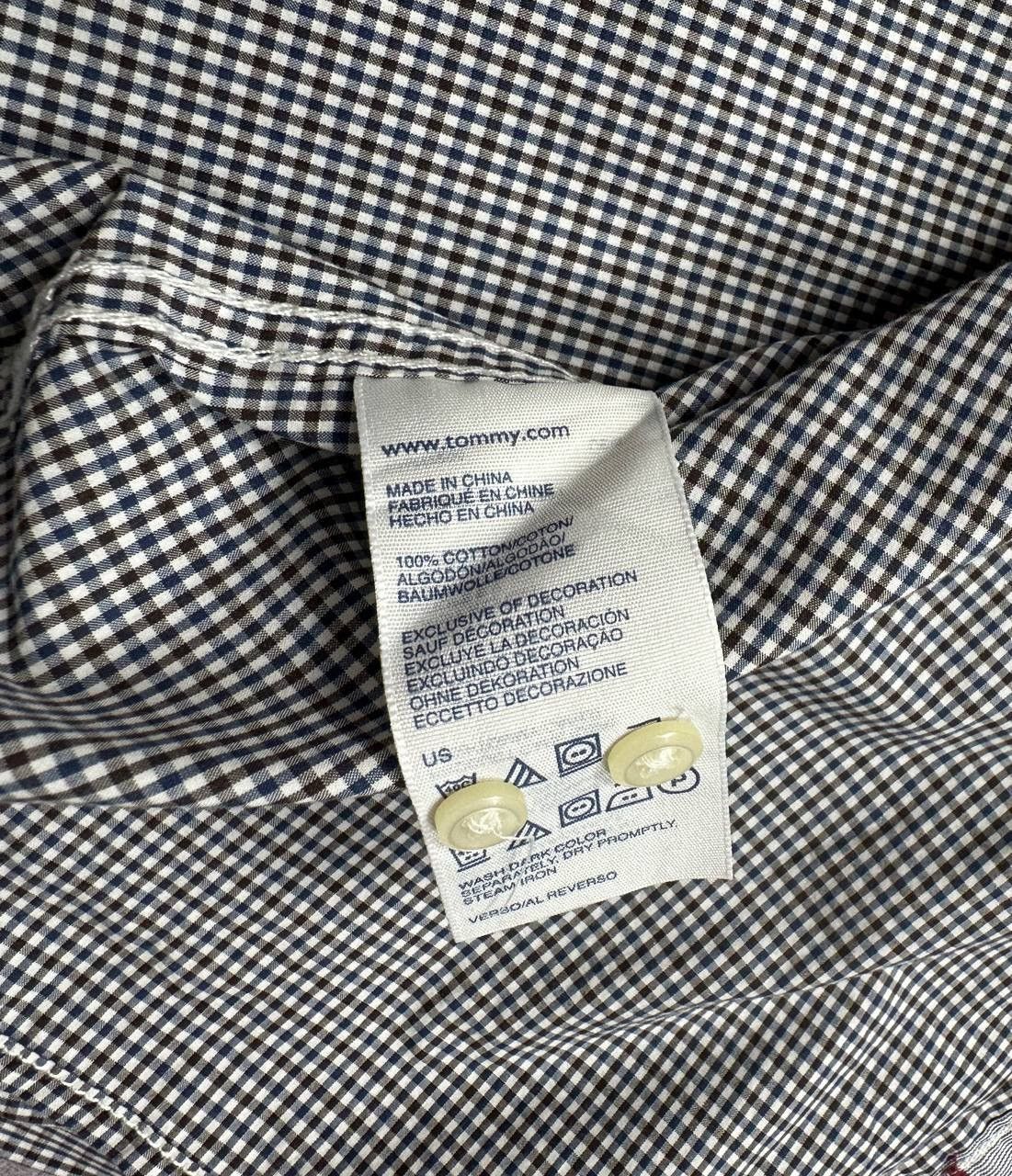 Tommy Hilfiger Vintage Tommy Hilfiger Shirt, Size L – Classic Preppy Long Size US L / EU 52-54 / 3 - 5 Thumbnail
