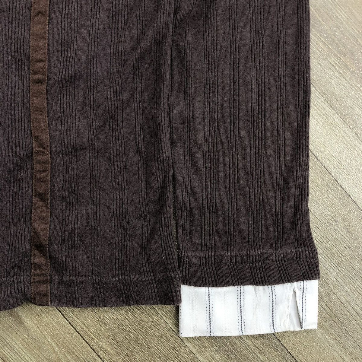 Japanese Brand 2000s Urban Collection Double Layers Punk LGB Grunge Shirt Size US S / EU 44-46 / 1 - 16 Thumbnail