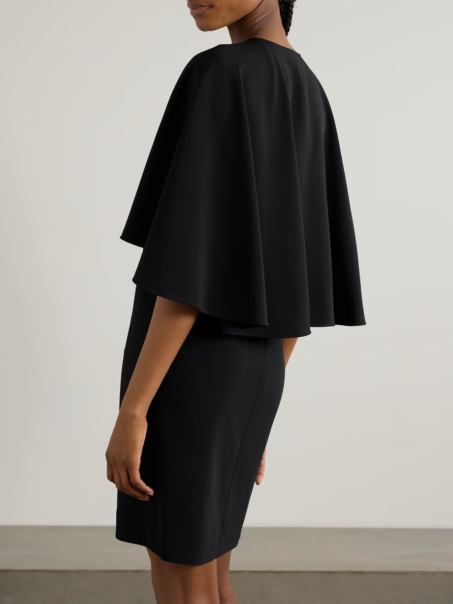 Chloe o1y0825 Mini Dress in Black Size S / US 4 / IT 40 - 4 Thumbnail