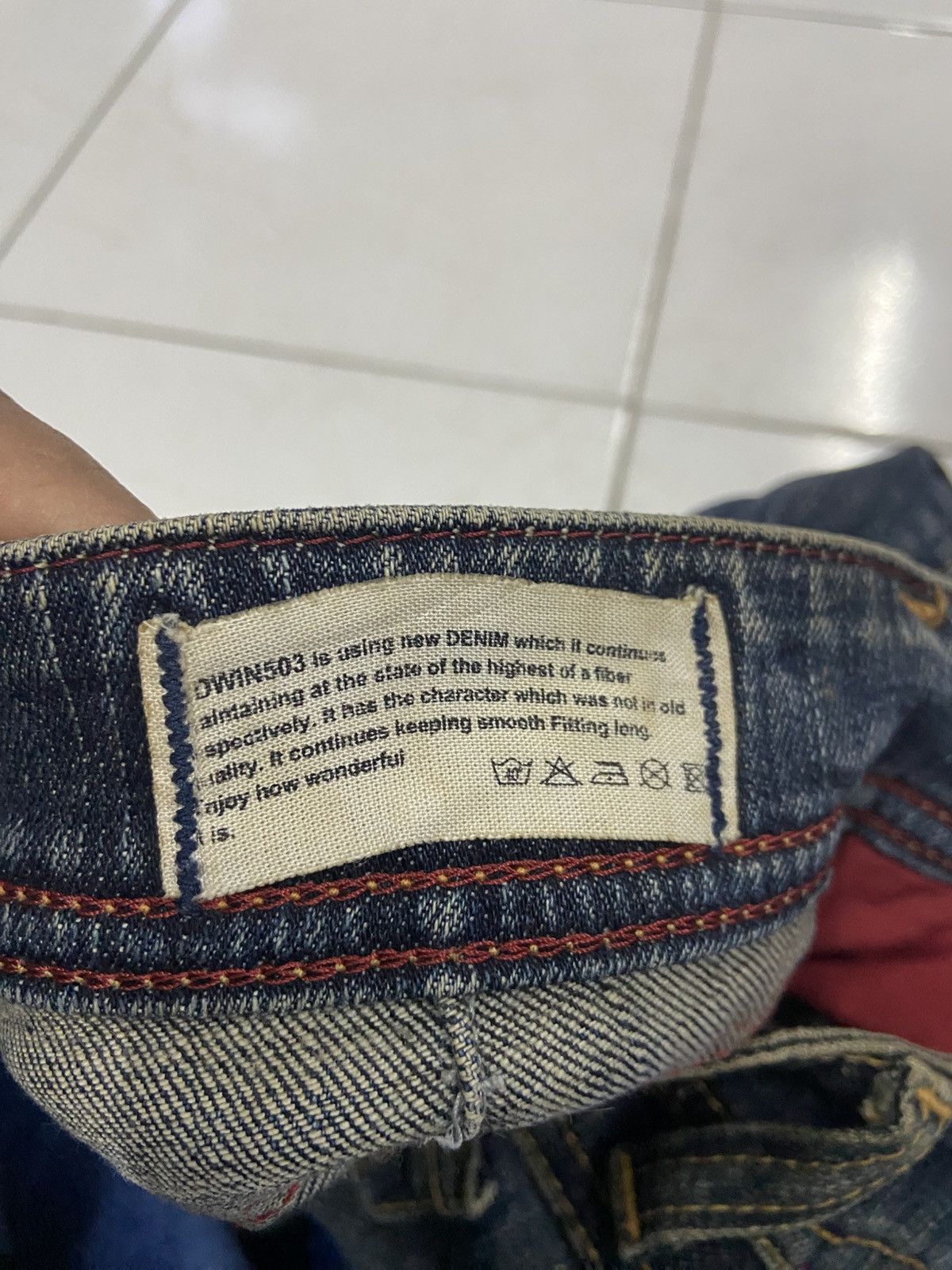 Edwin EDWIN 503 BLUE TRIP SKINNY DENIM JEANS Size US 26 / EU 42 - 6 Thumbnail